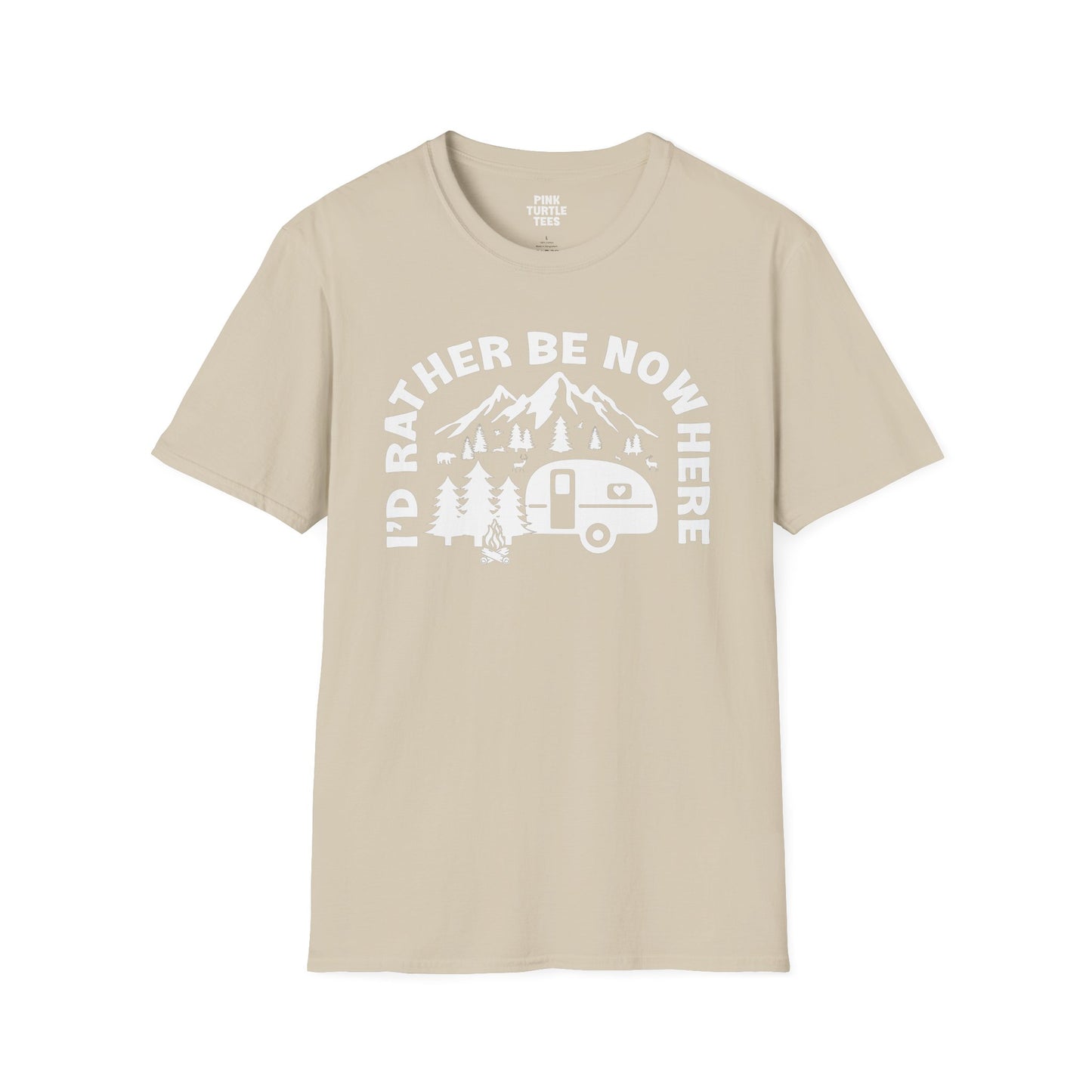 I'd rather be nowhere t-shirt
