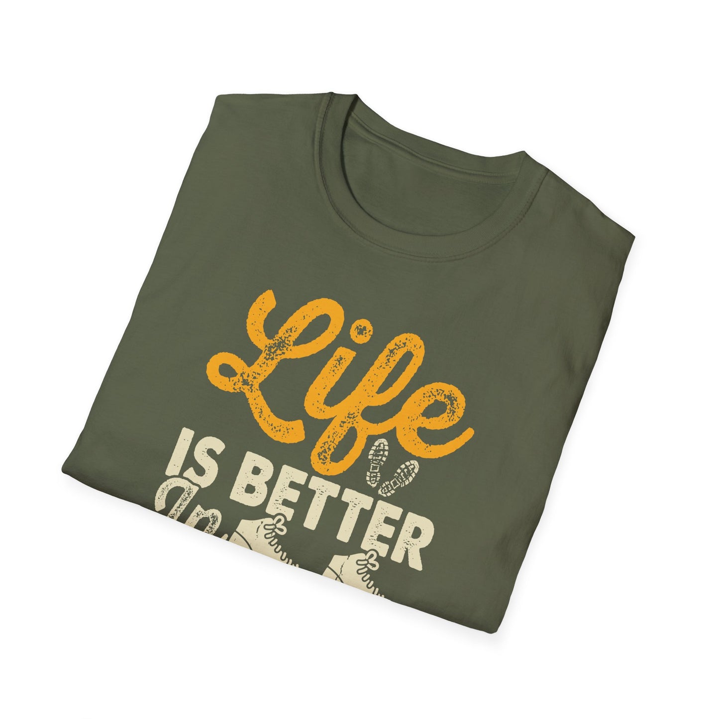 Life is Better in Hiking Boots t-shirt