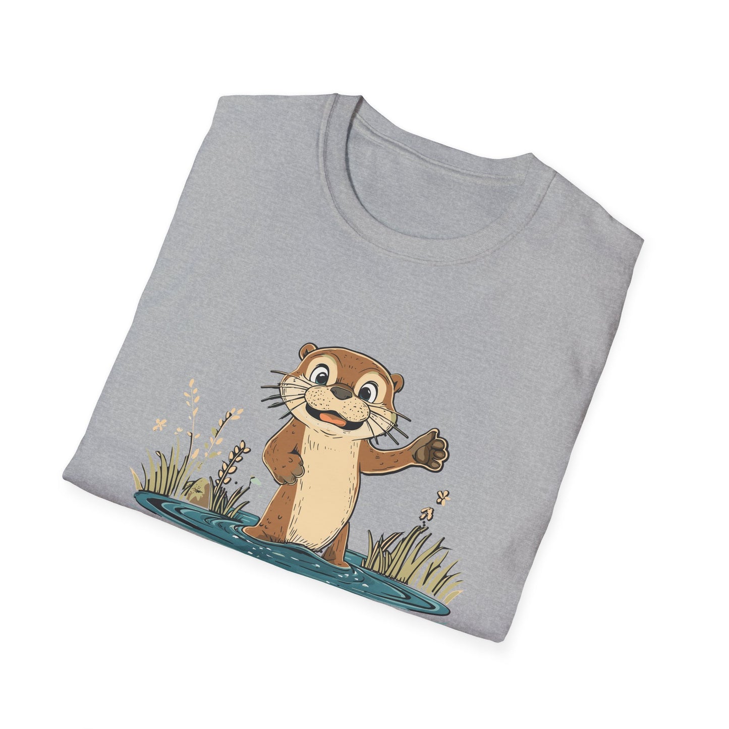 Get otter here t-shirt