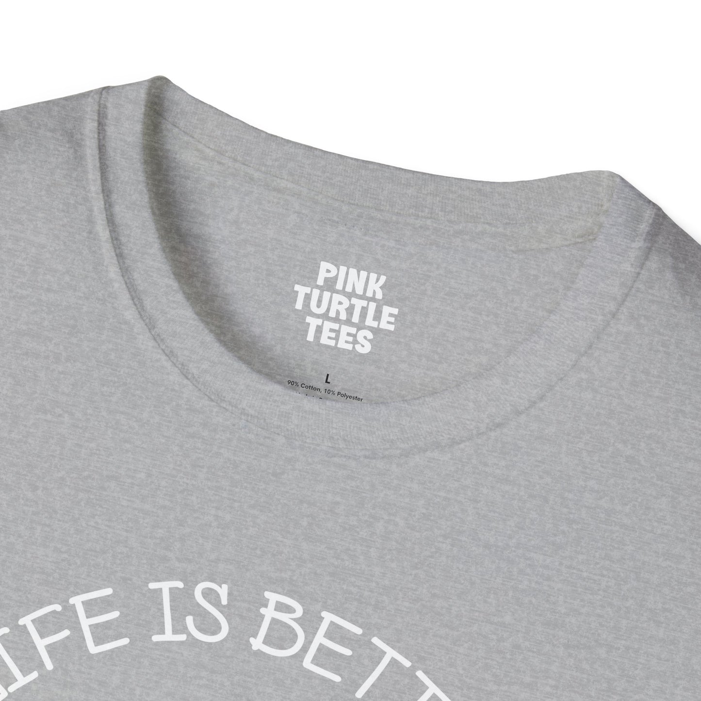 Life is better in the mountains t-shirt