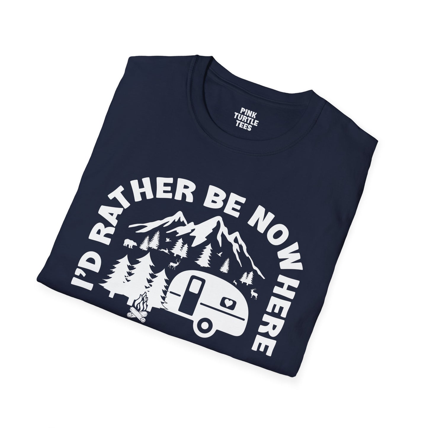 I'd rather be nowhere t-shirt