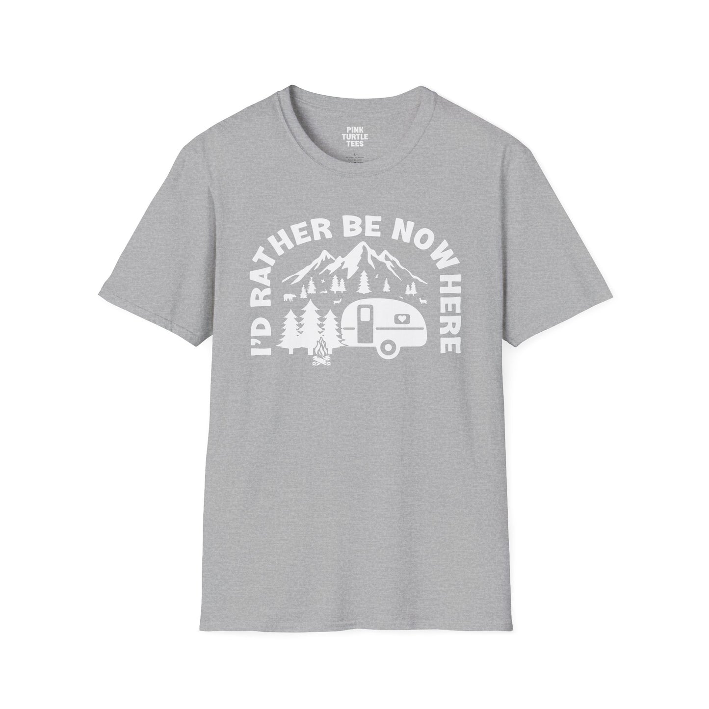 I'd rather be nowhere t-shirt