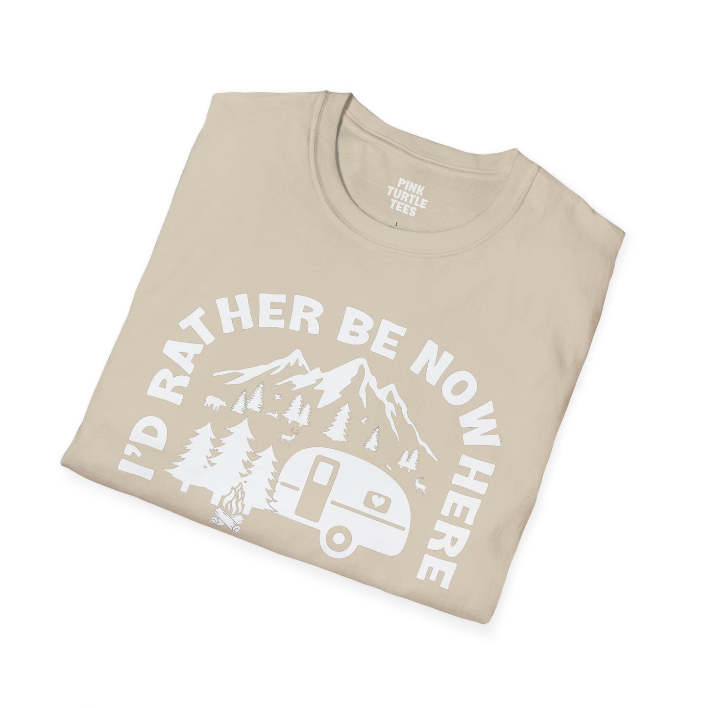 I'd rather be nowhere t-shirt