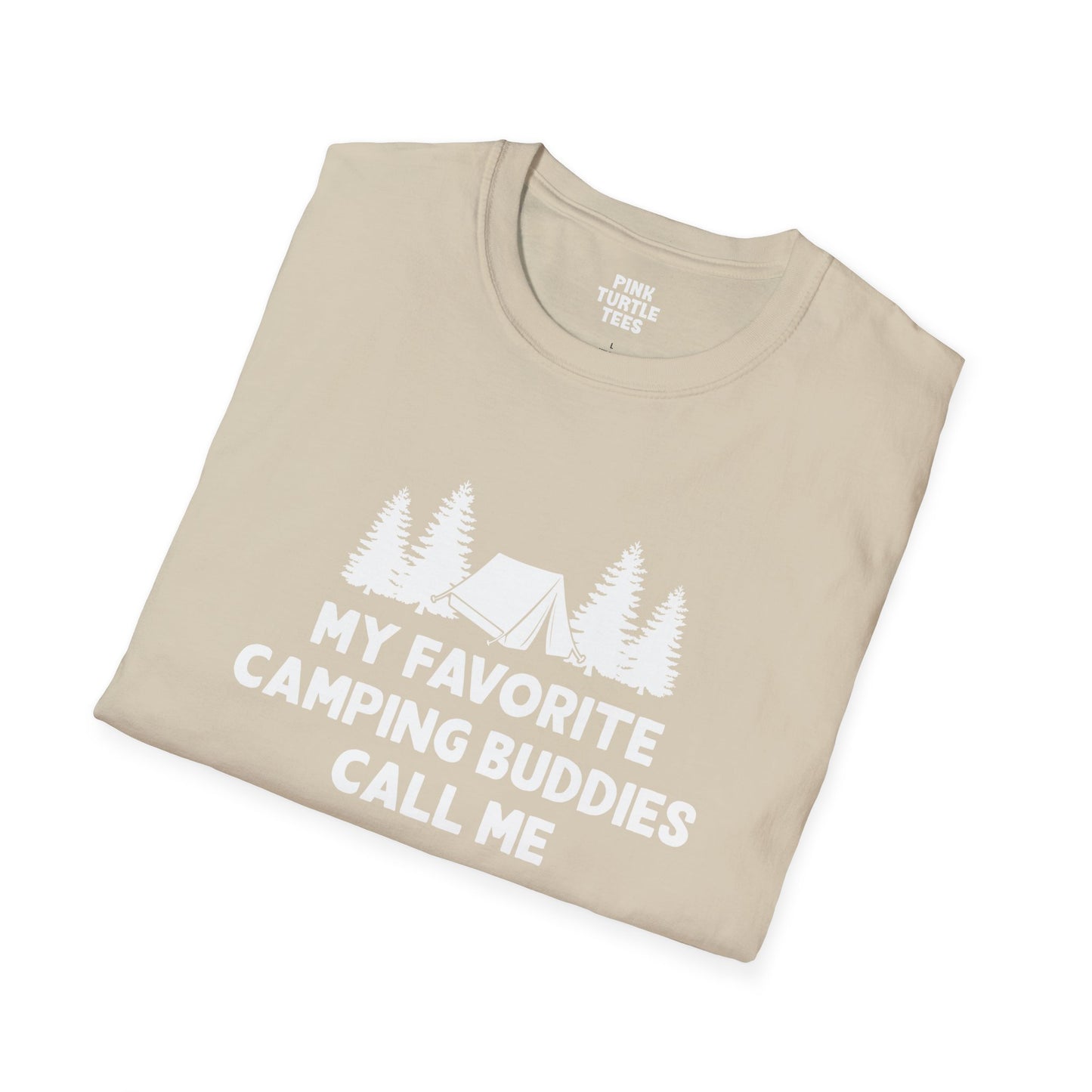 Favorite camping buddies t-shirt