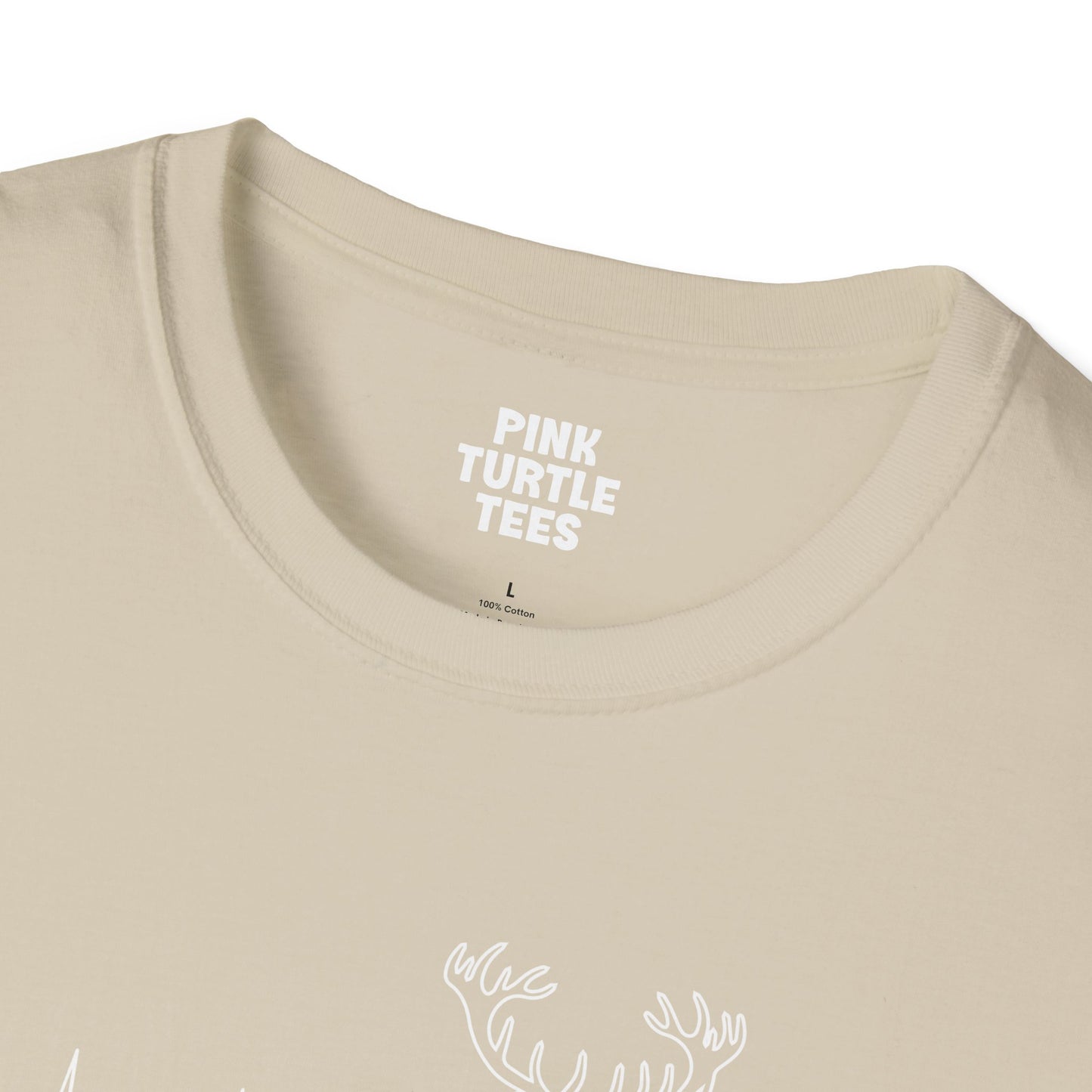 Heartbeat stag t-shirt