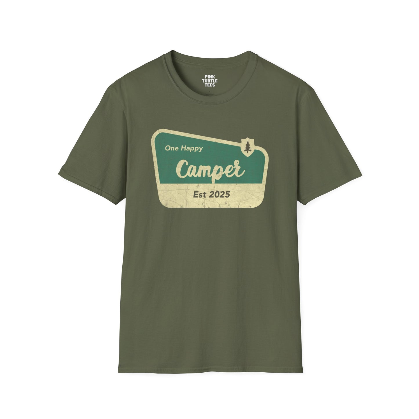 One Happy Camper t-shirt