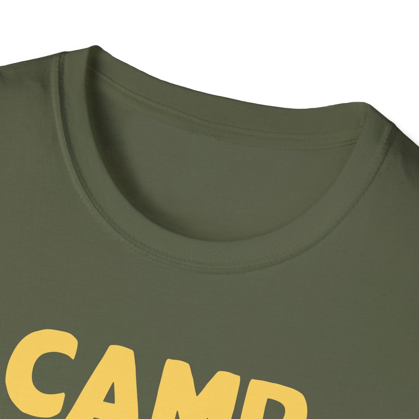 Camp is my happy place t-shirt