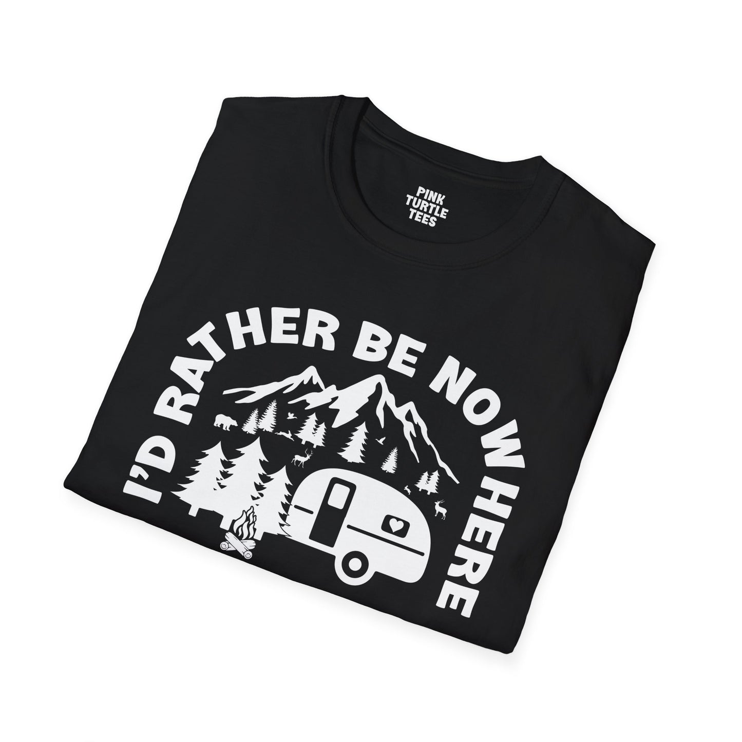 I'd rather be nowhere t-shirt