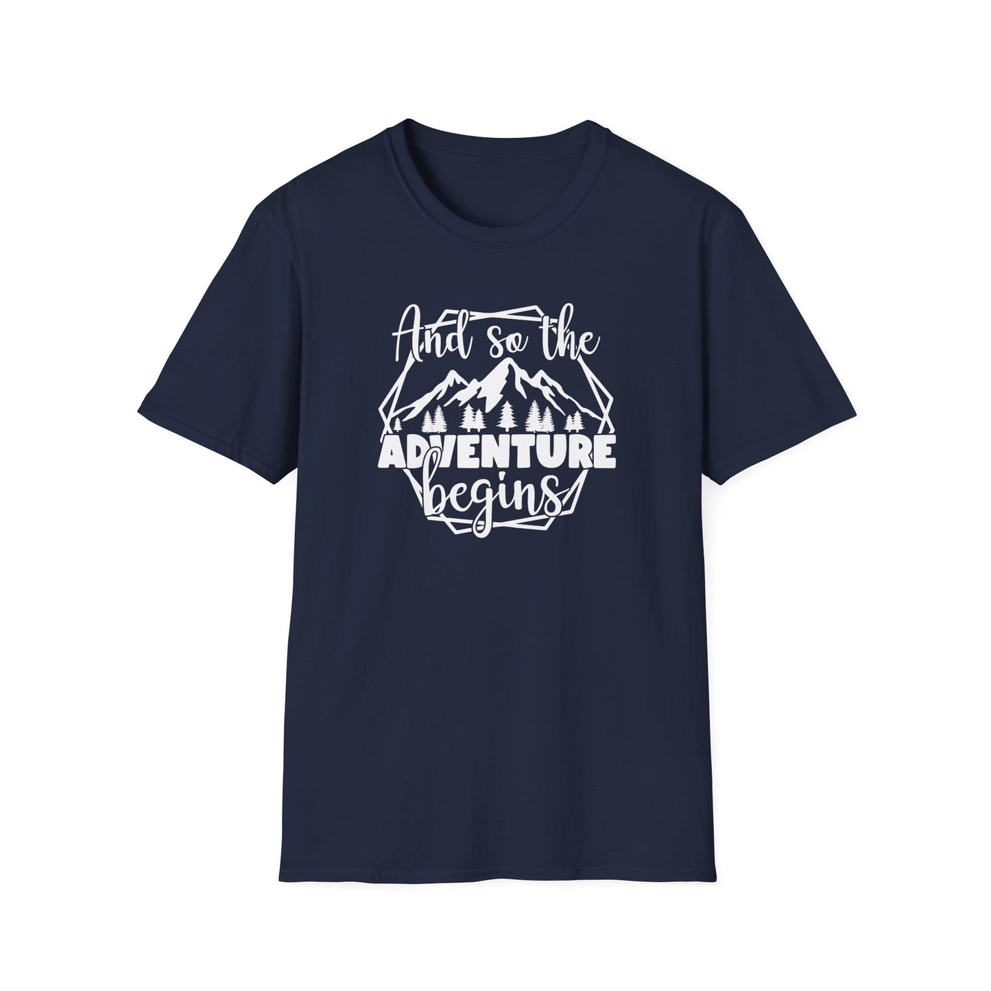 And So the Adventure Begins t-shirt