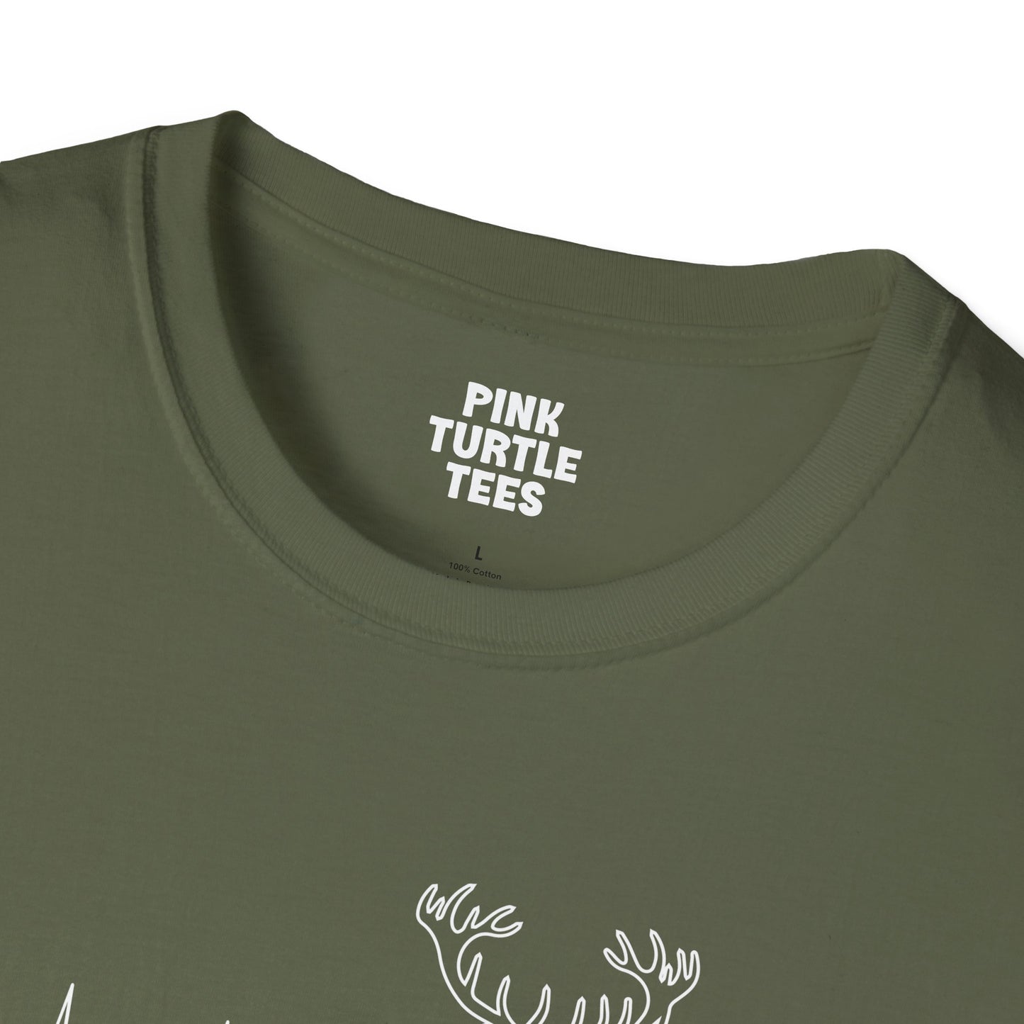 Heartbeat stag t-shirt
