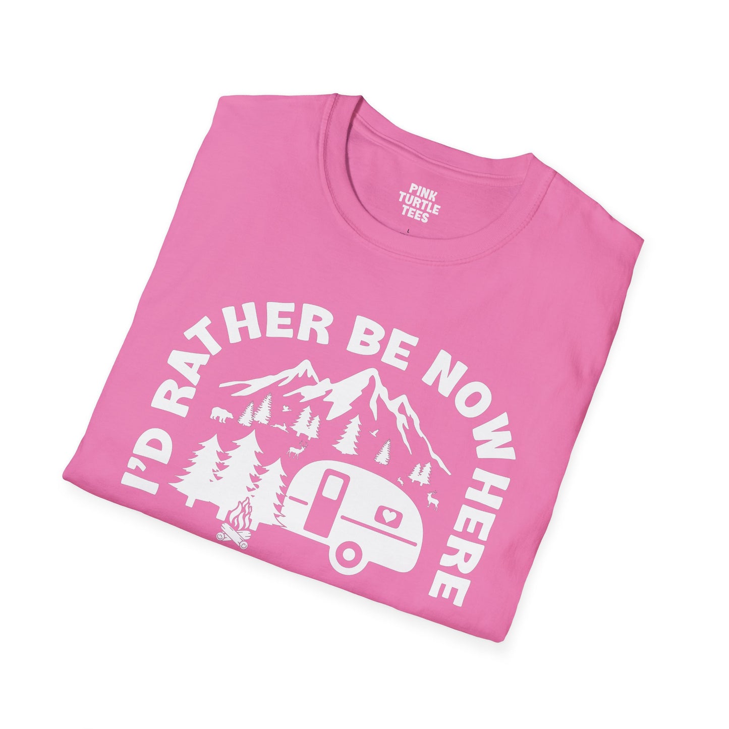 I'd rather be nowhere t-shirt