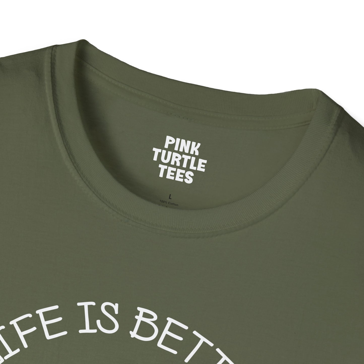 Life is better in the mountains t-shirt
