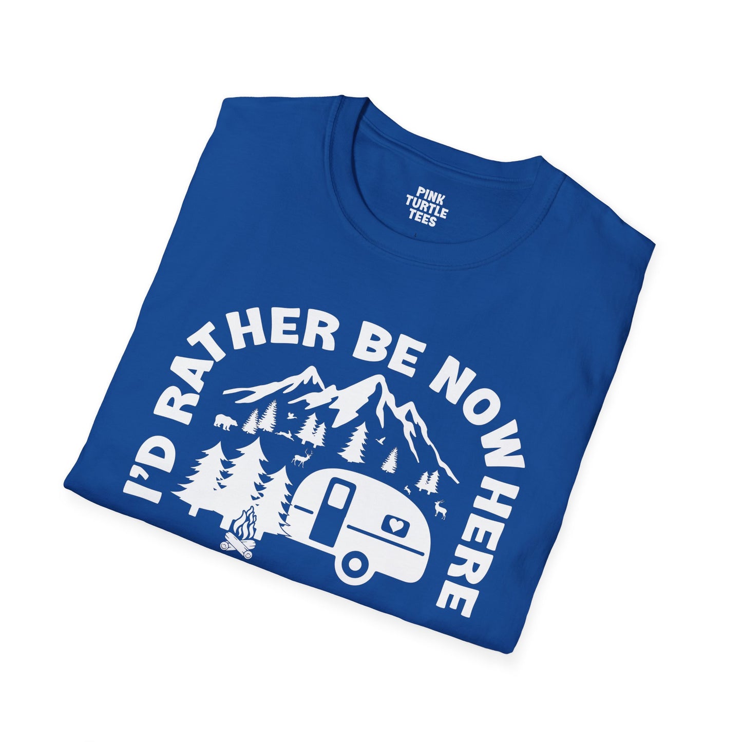 I'd rather be nowhere t-shirt