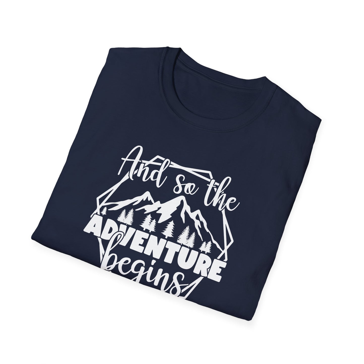 And So the Adventure Begins t-shirt