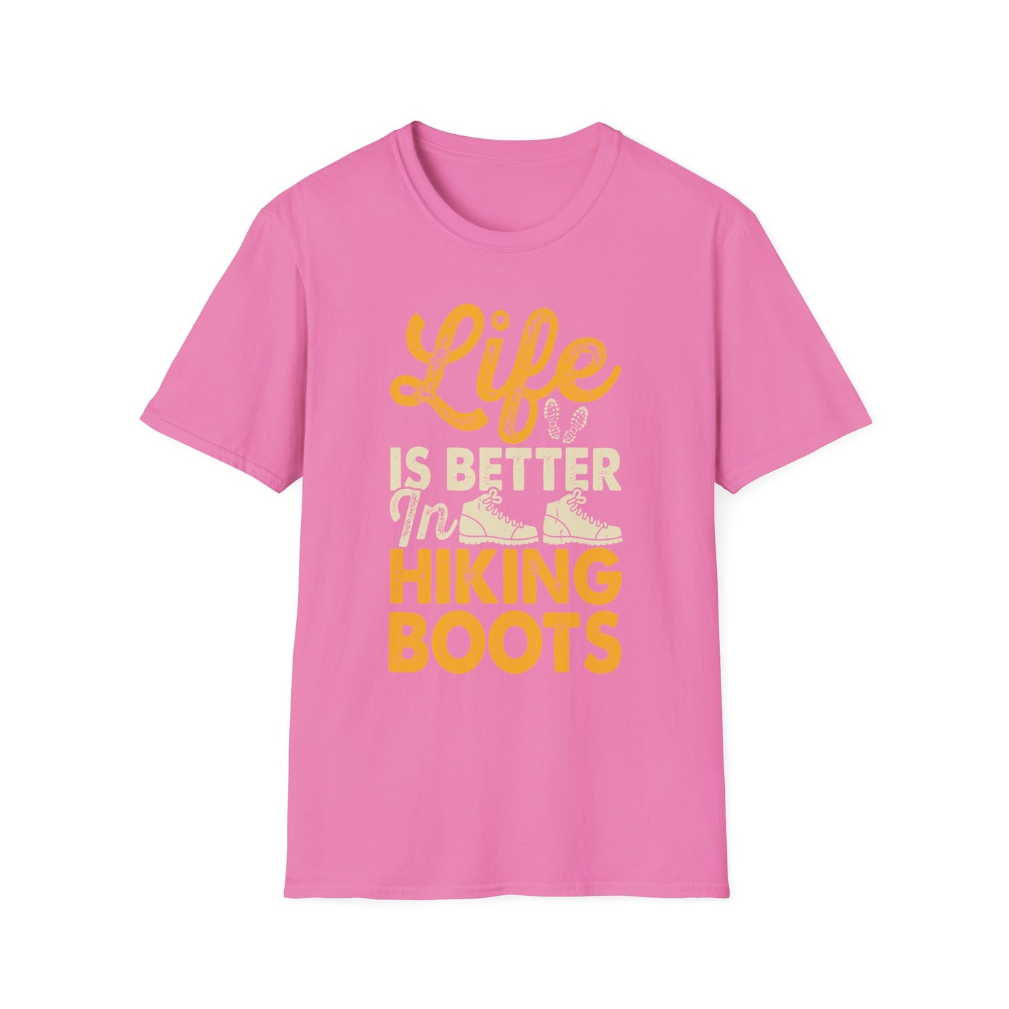 Life is Better in Hiking Boots t-shirt