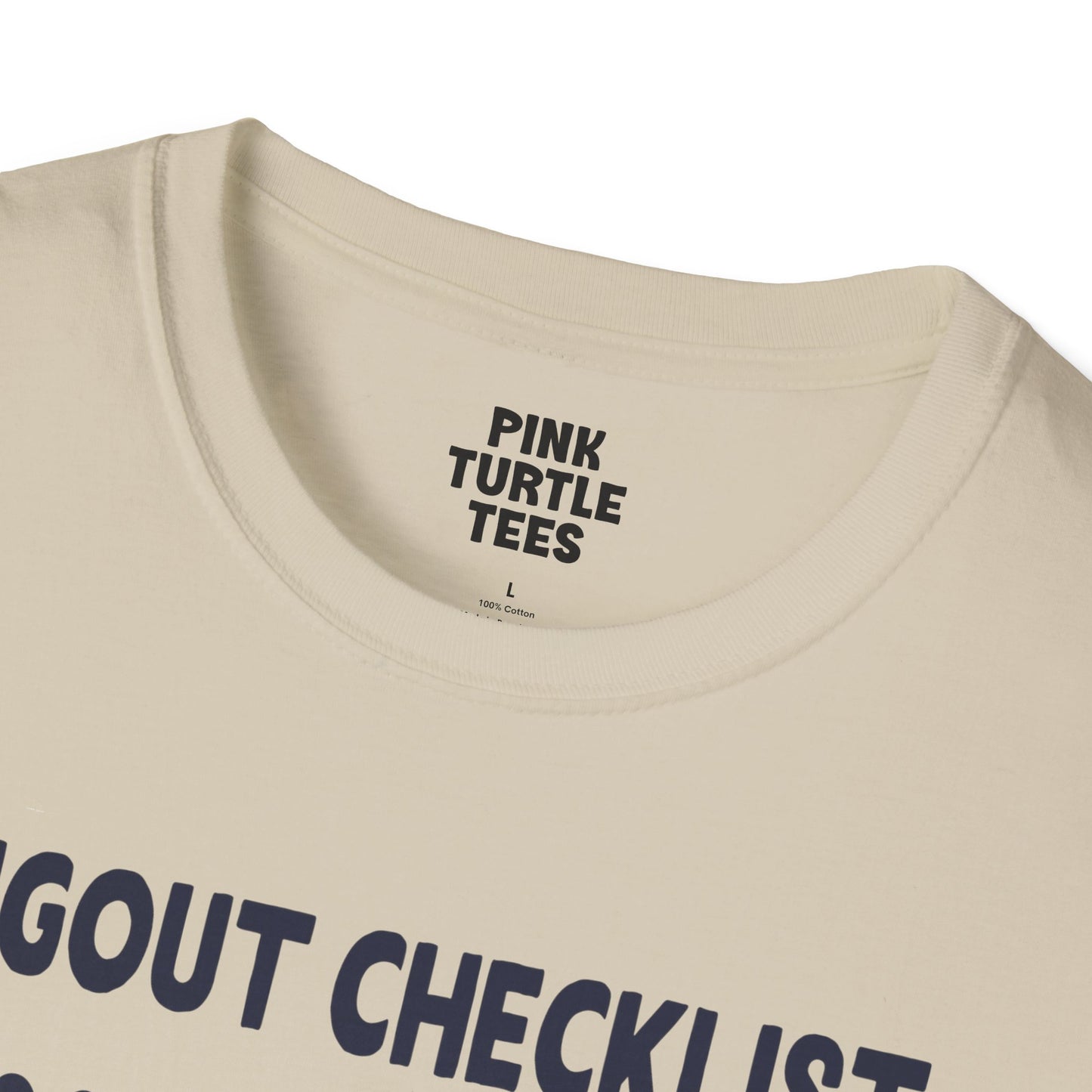 Bugout Checklist t-shirt
