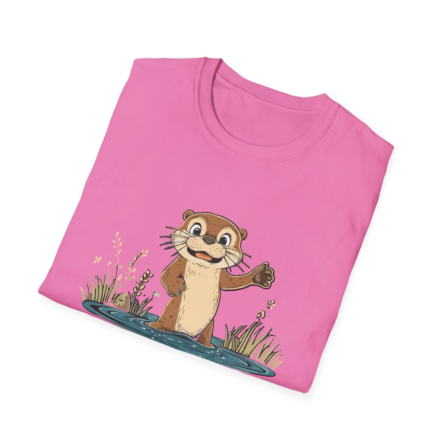 Get otter here t-shirt