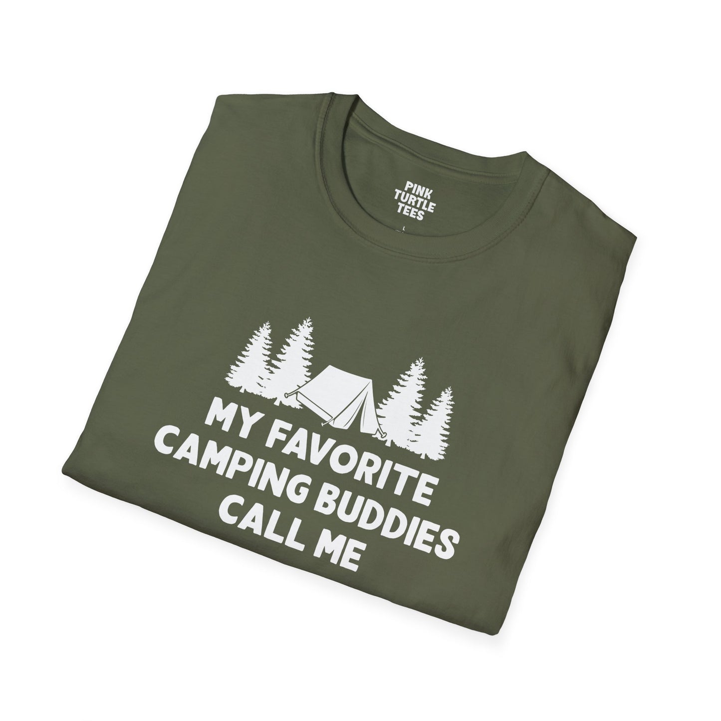 Favorite camping buddies t-shirt