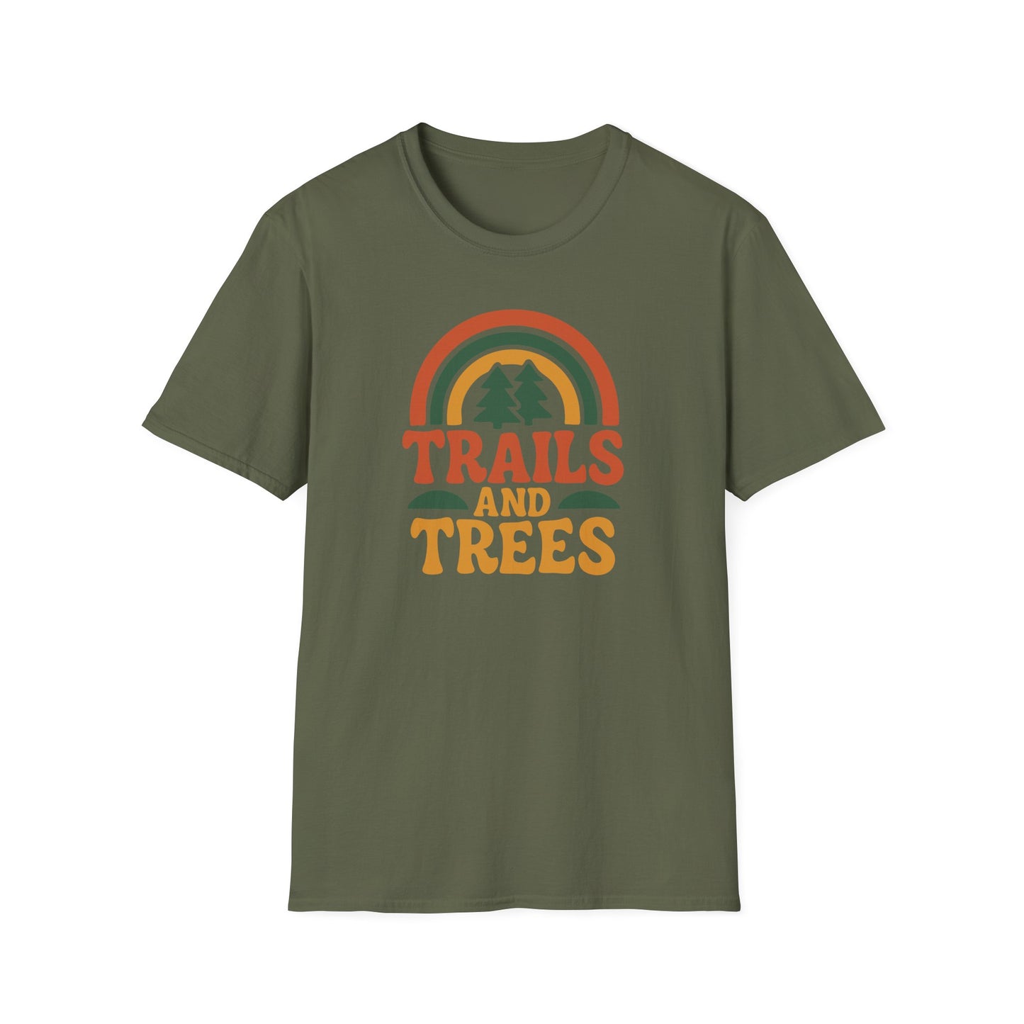 Trails & trees t-shirt
