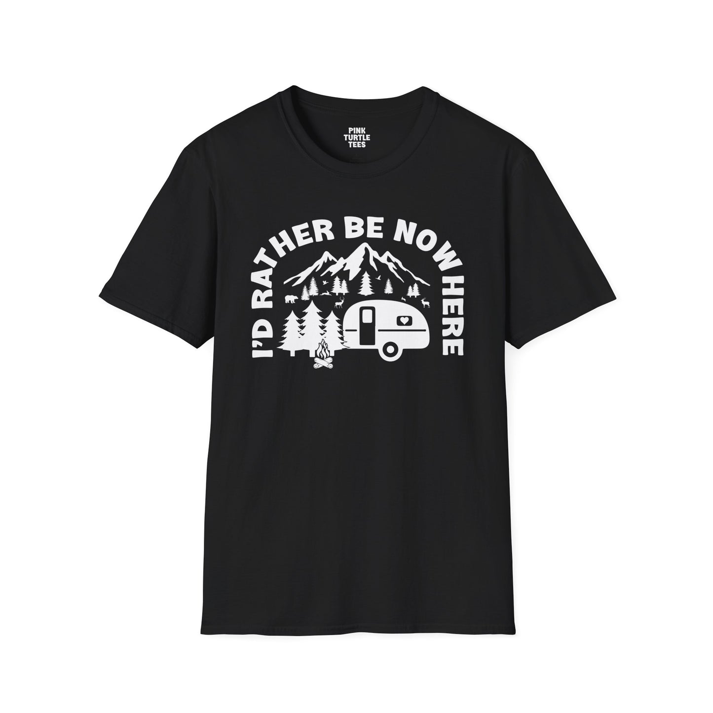 I'd rather be nowhere t-shirt