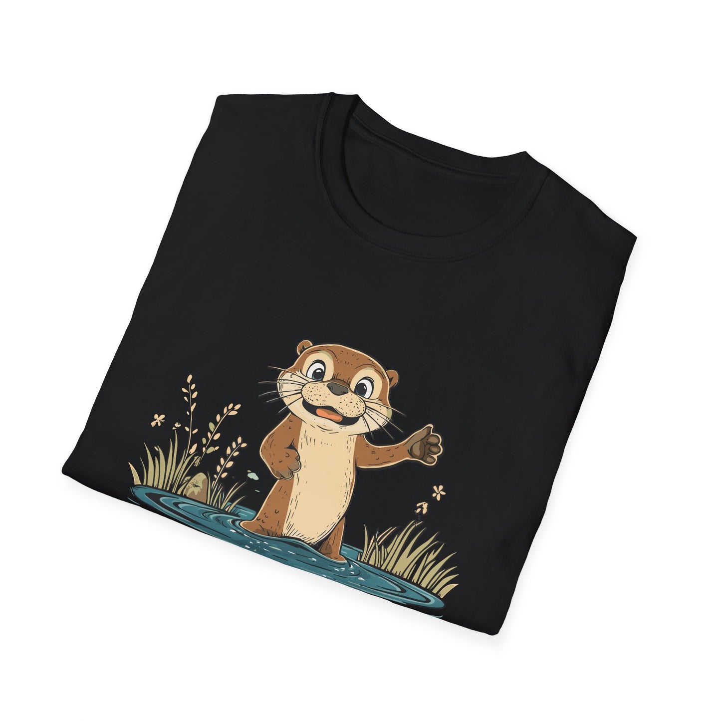 Get otter here t-shirt