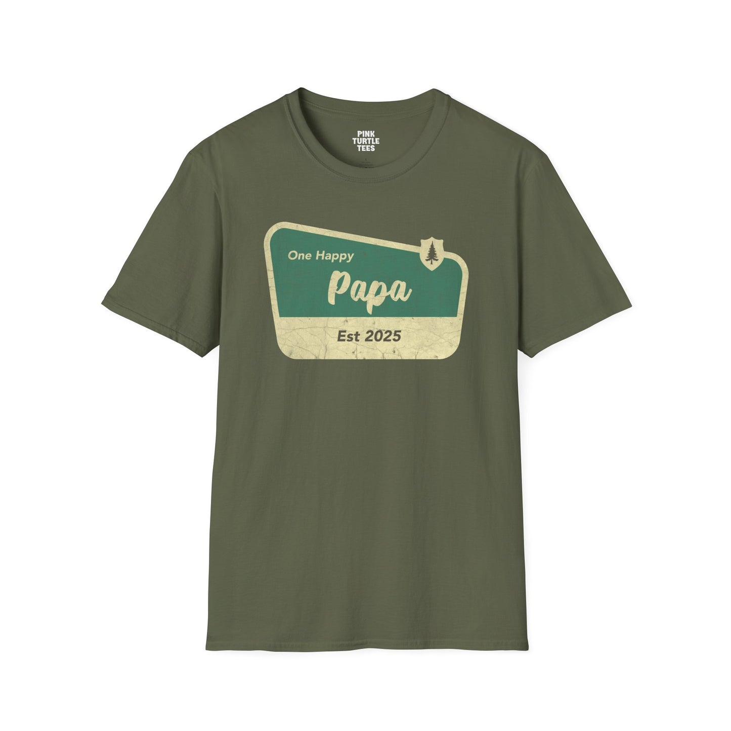 One Happy Papa t-shirt
