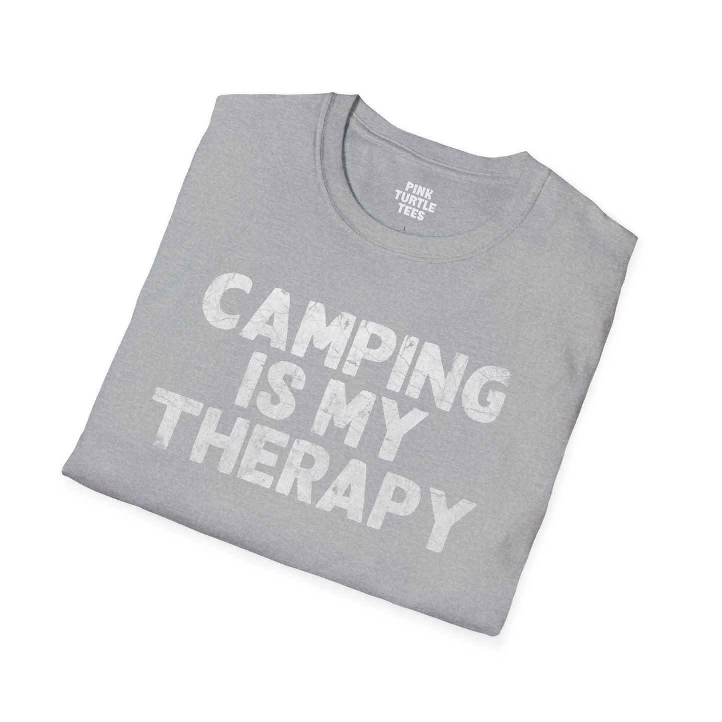 Camping is My Therapy t-shirt
