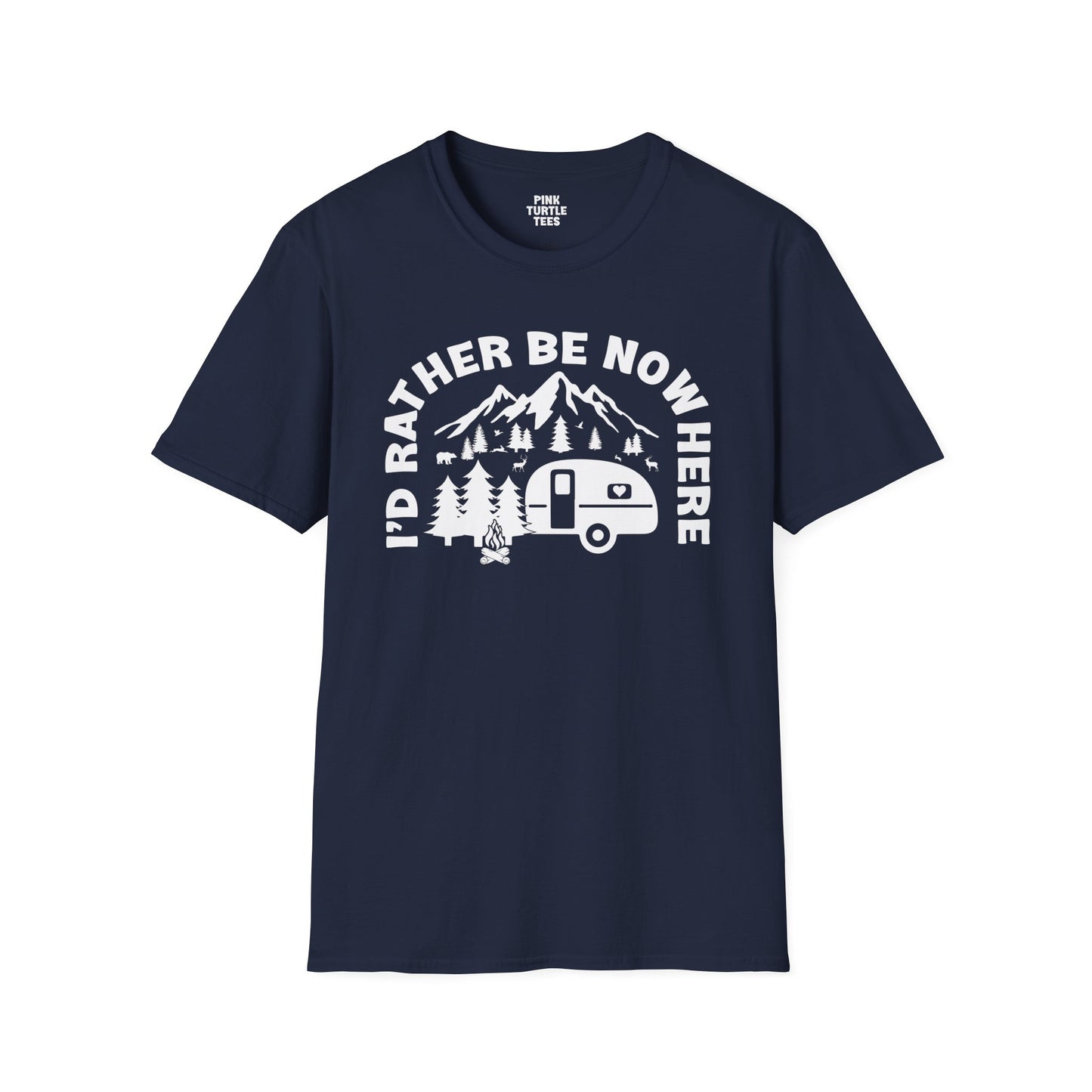 I'd rather be nowhere t-shirt