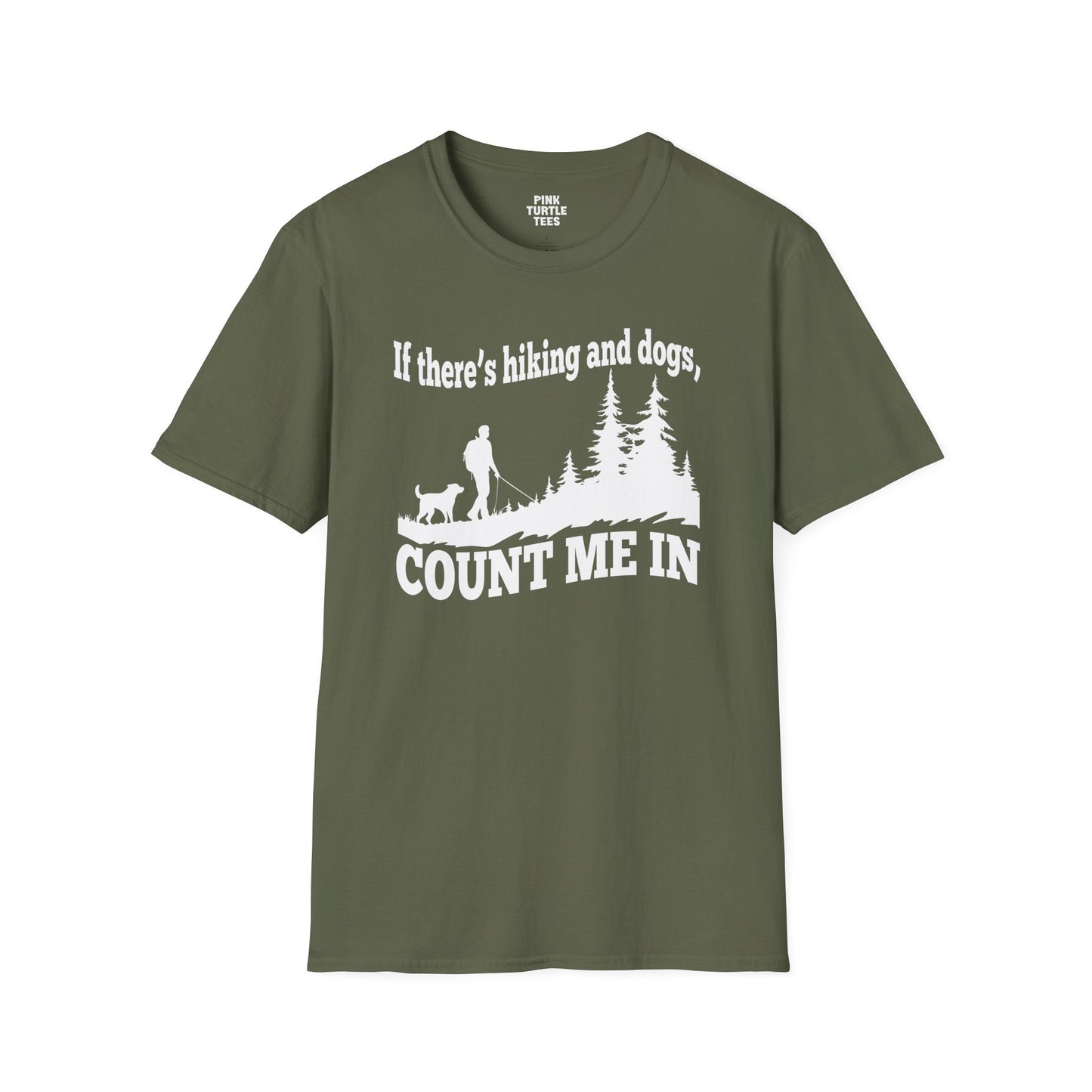 If there's hiking and dogs t-shirt