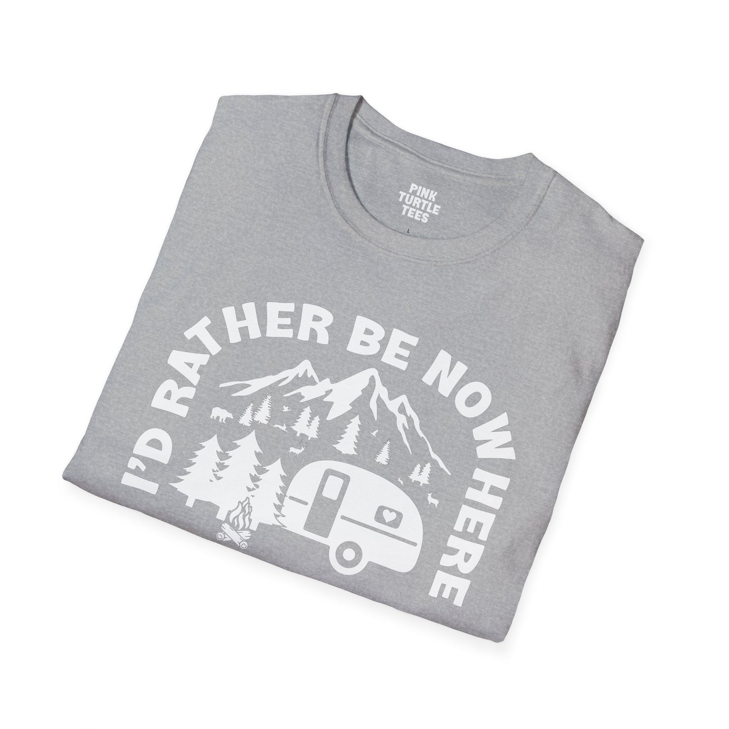 I'd rather be nowhere t-shirt