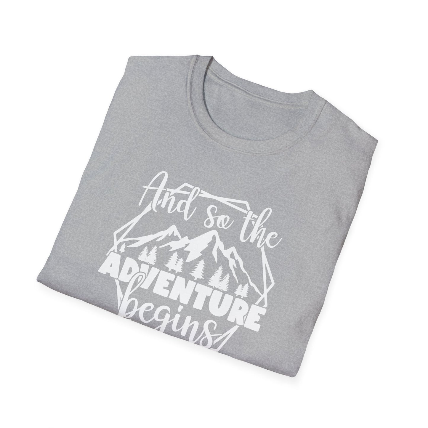 And So the Adventure Begins t-shirt