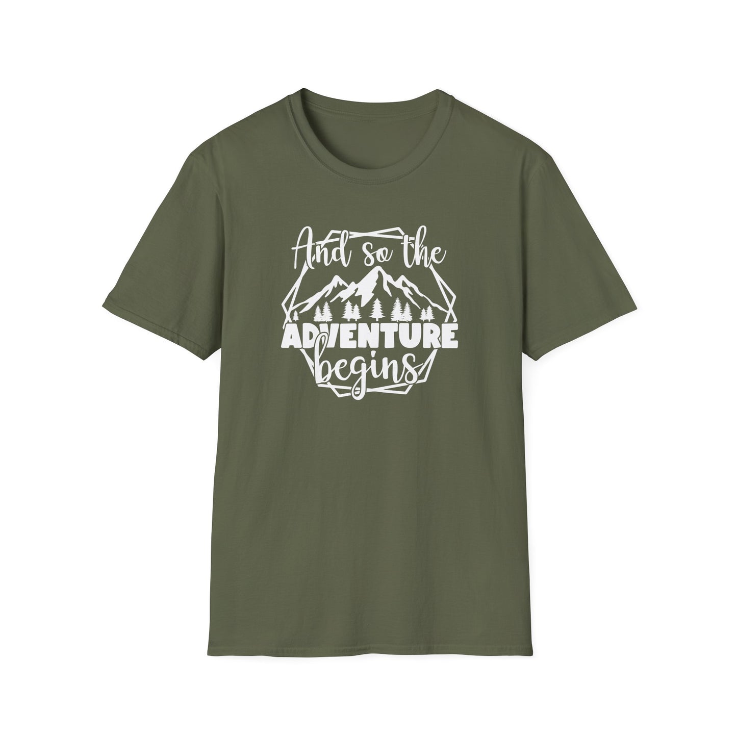 And So the Adventure Begins t-shirt