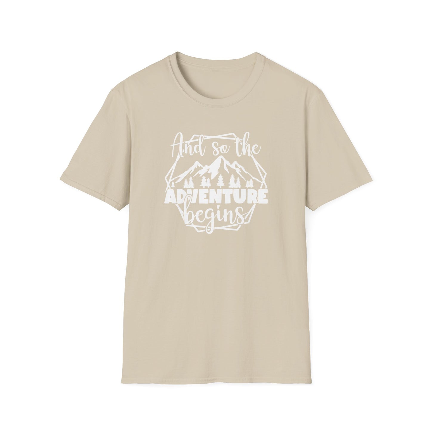 And So the Adventure Begins t-shirt
