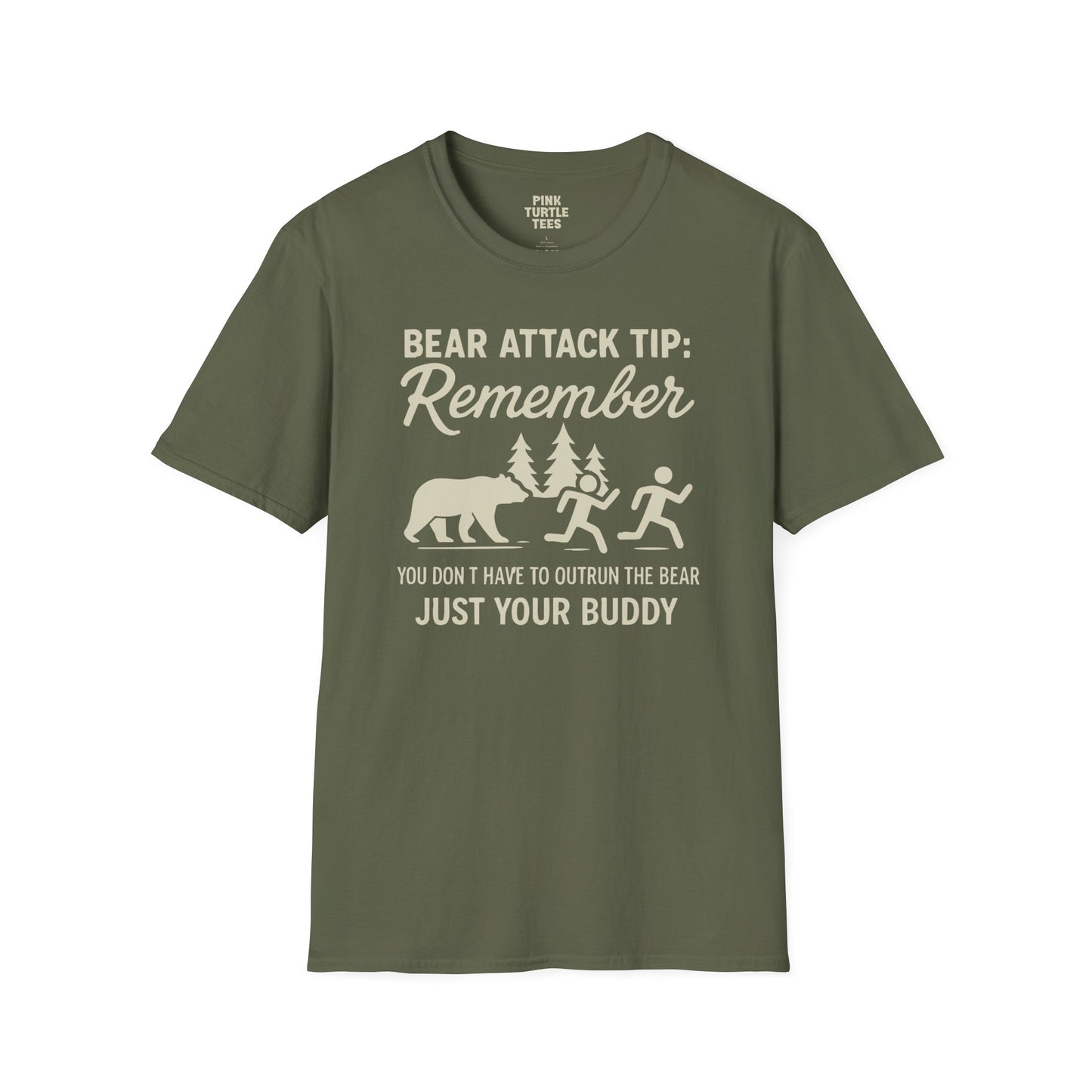 Bear attack tip no 2 t-shirt