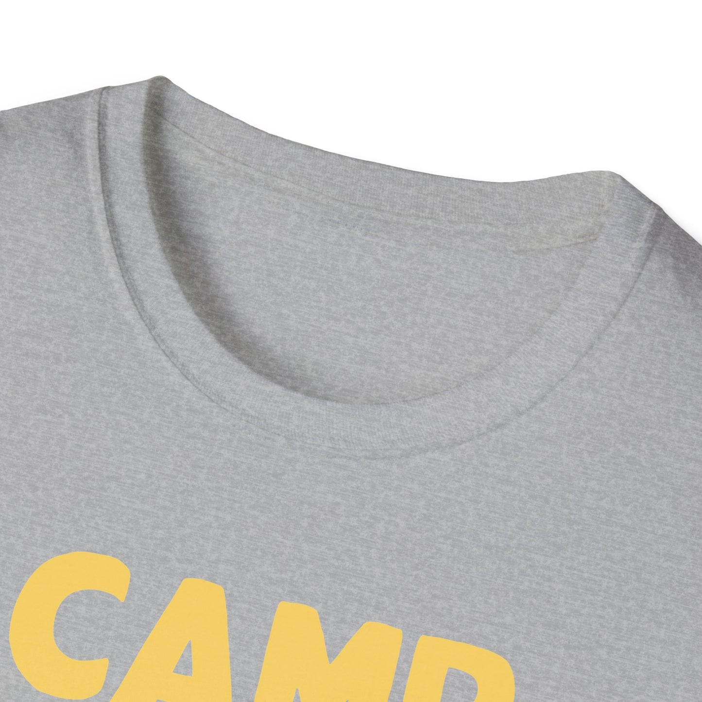 Camp is my happy place t-shirt