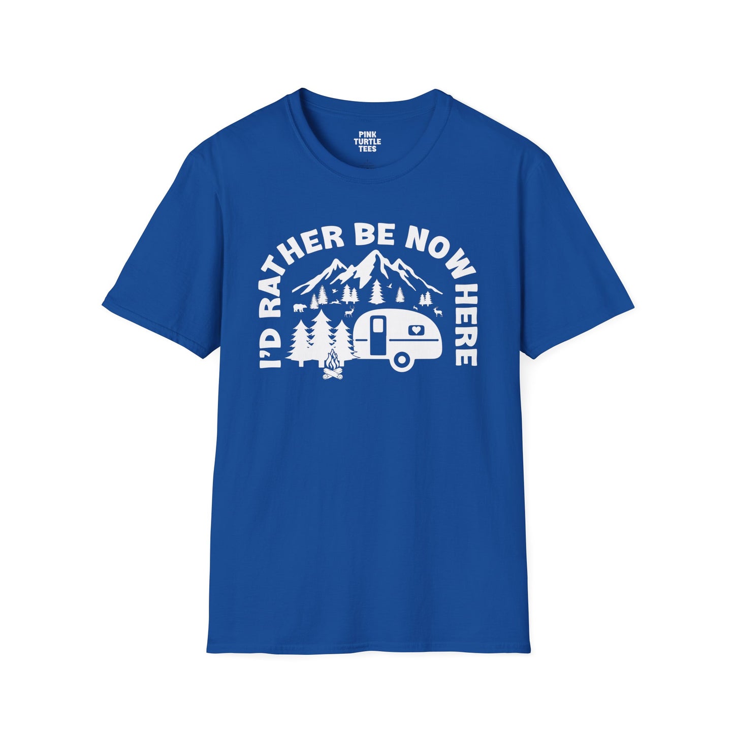 I'd rather be nowhere t-shirt