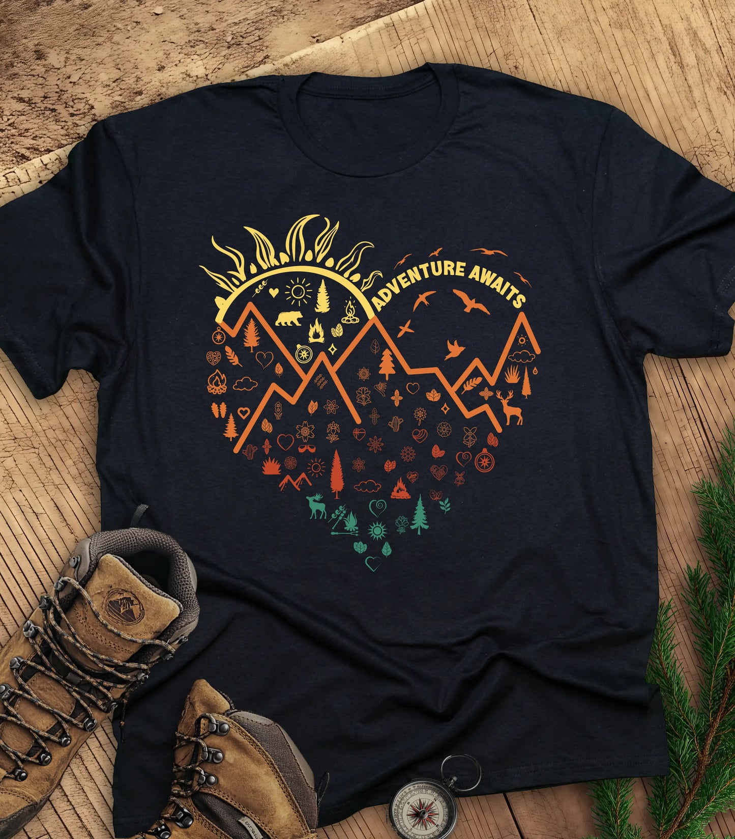 Adventure Awaits t-shirt