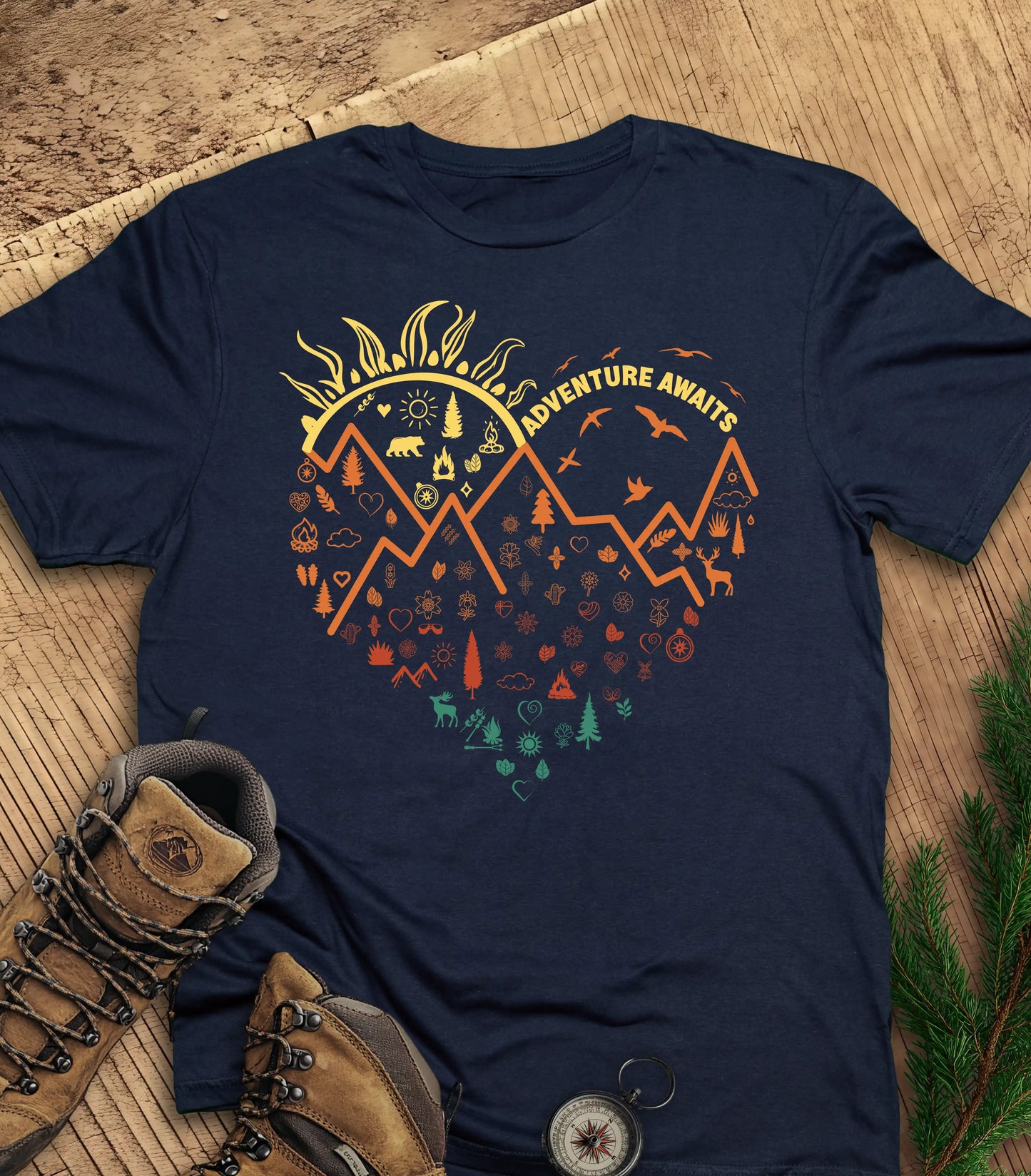 Adventure Awaits t-shirt