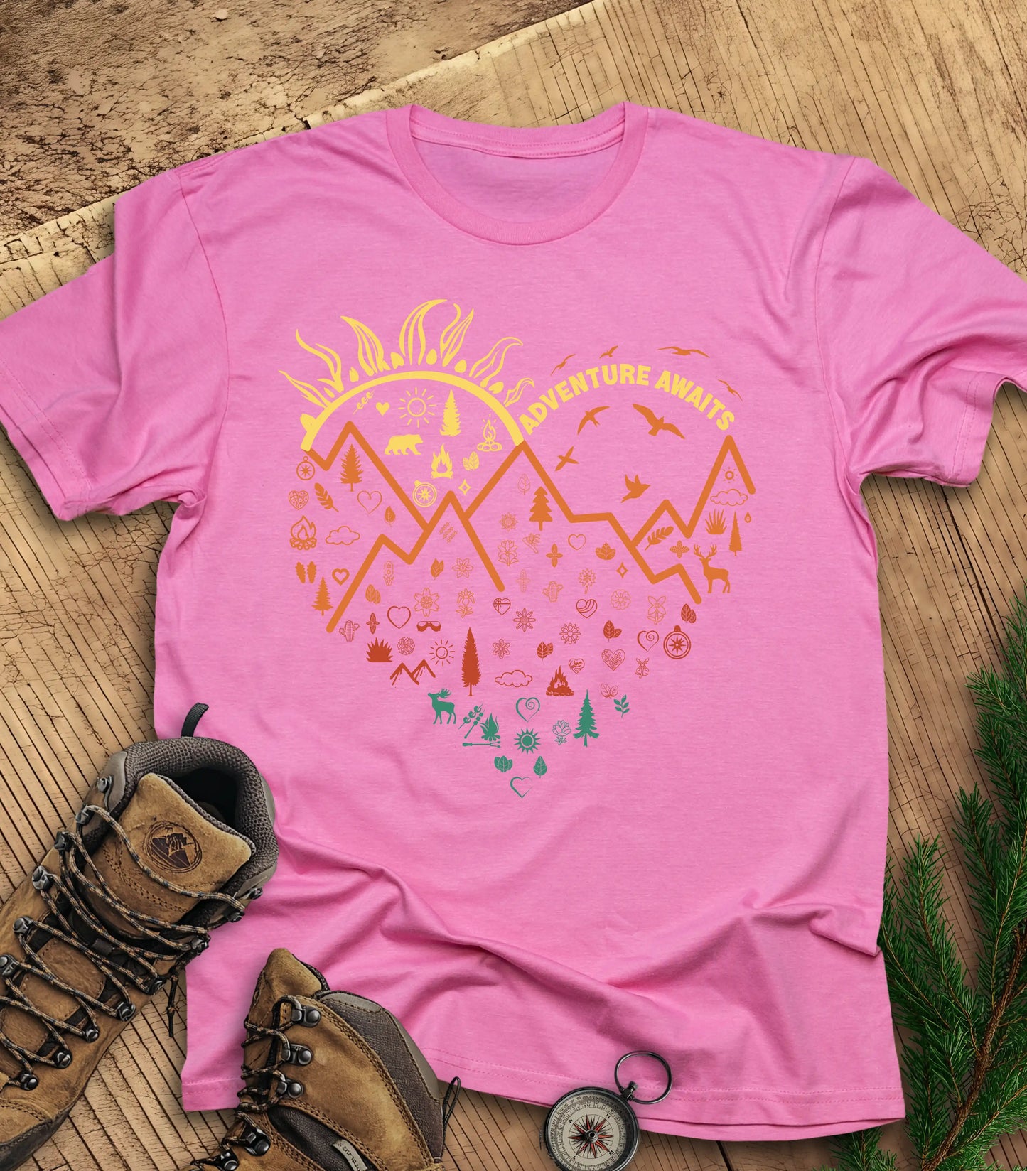 Adventure Awaits t-shirt