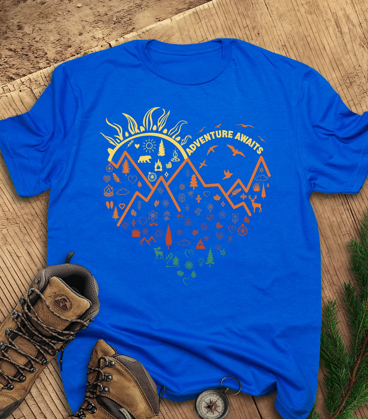 Adventure Awaits t-shirt
