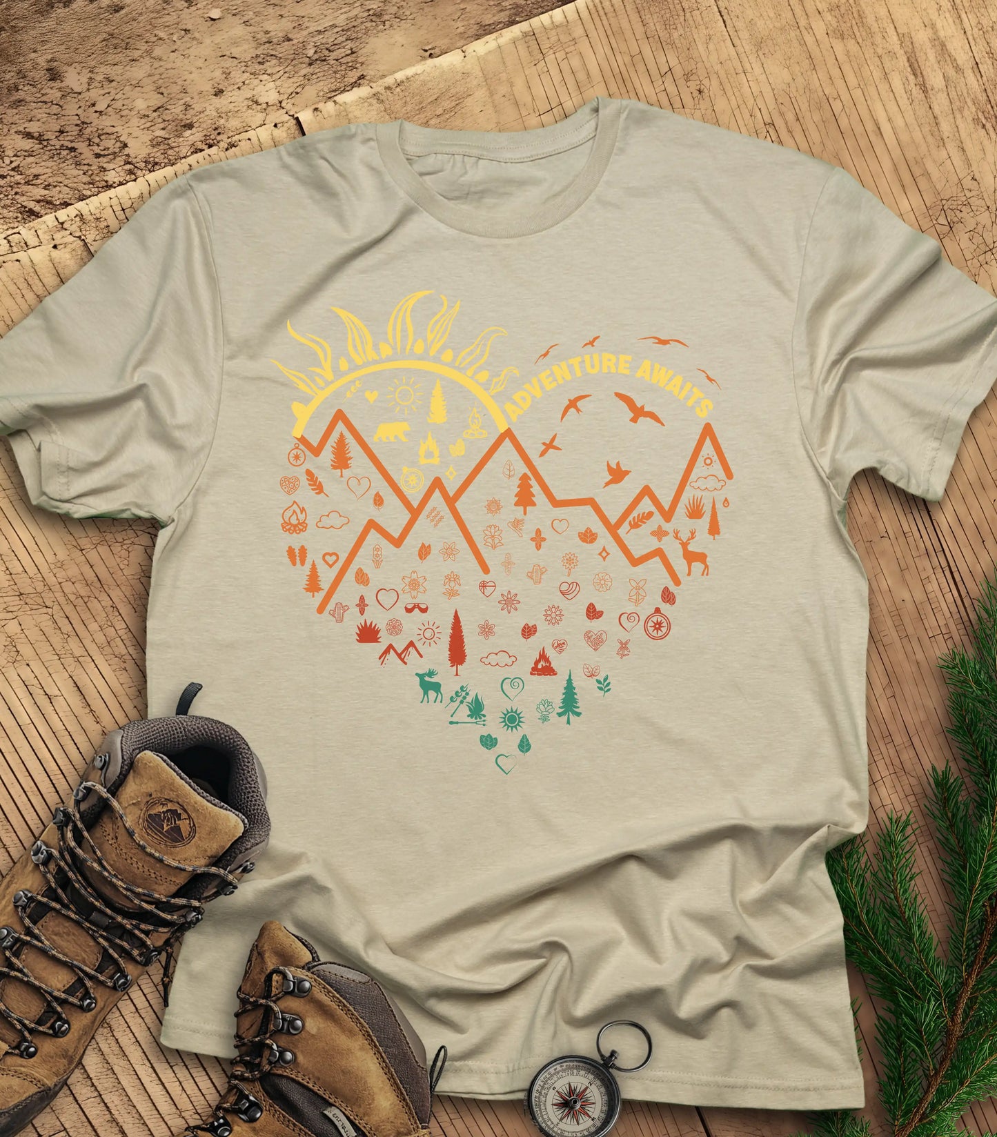 Adventure Awaits t-shirt