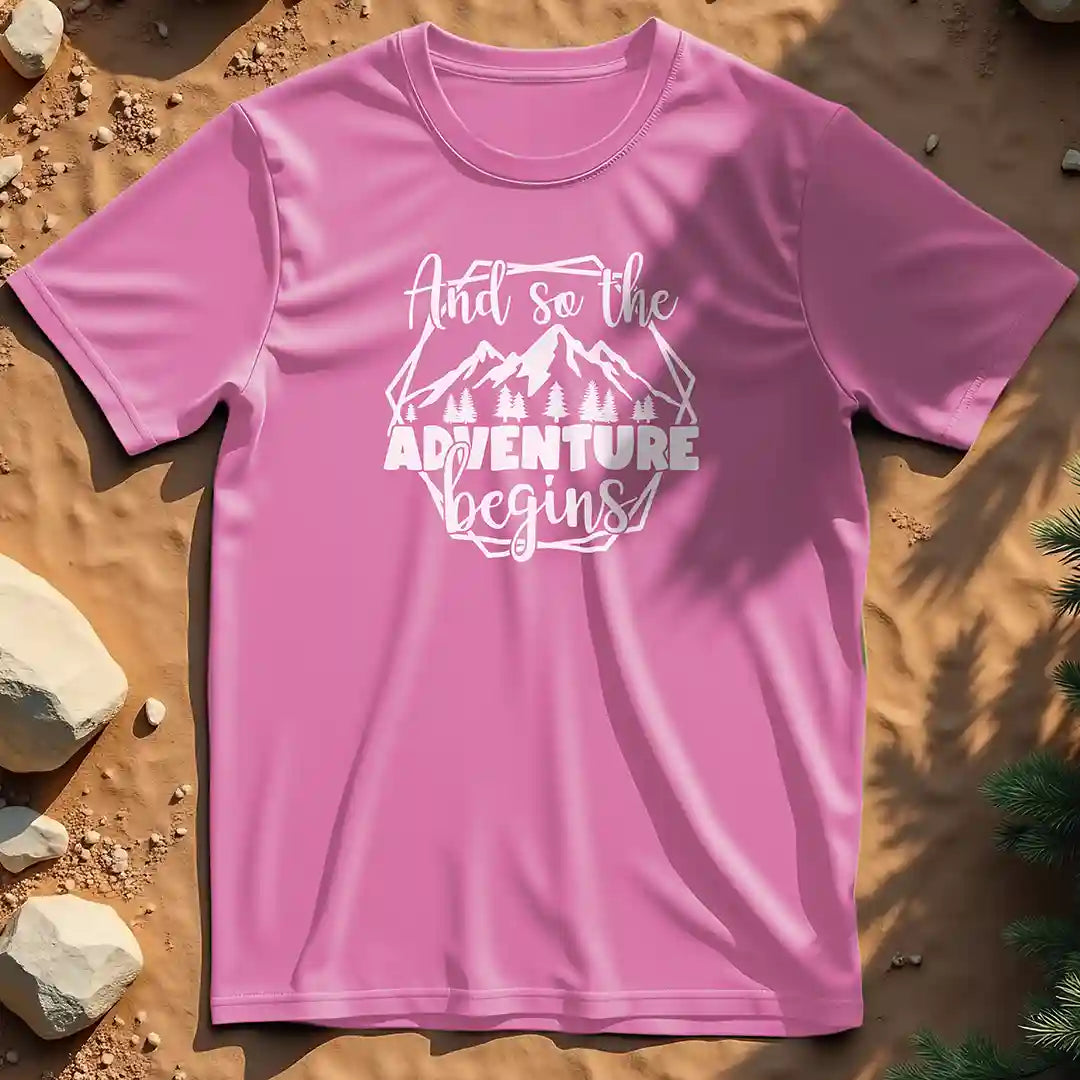 And So the Adventure Begins t-shirt