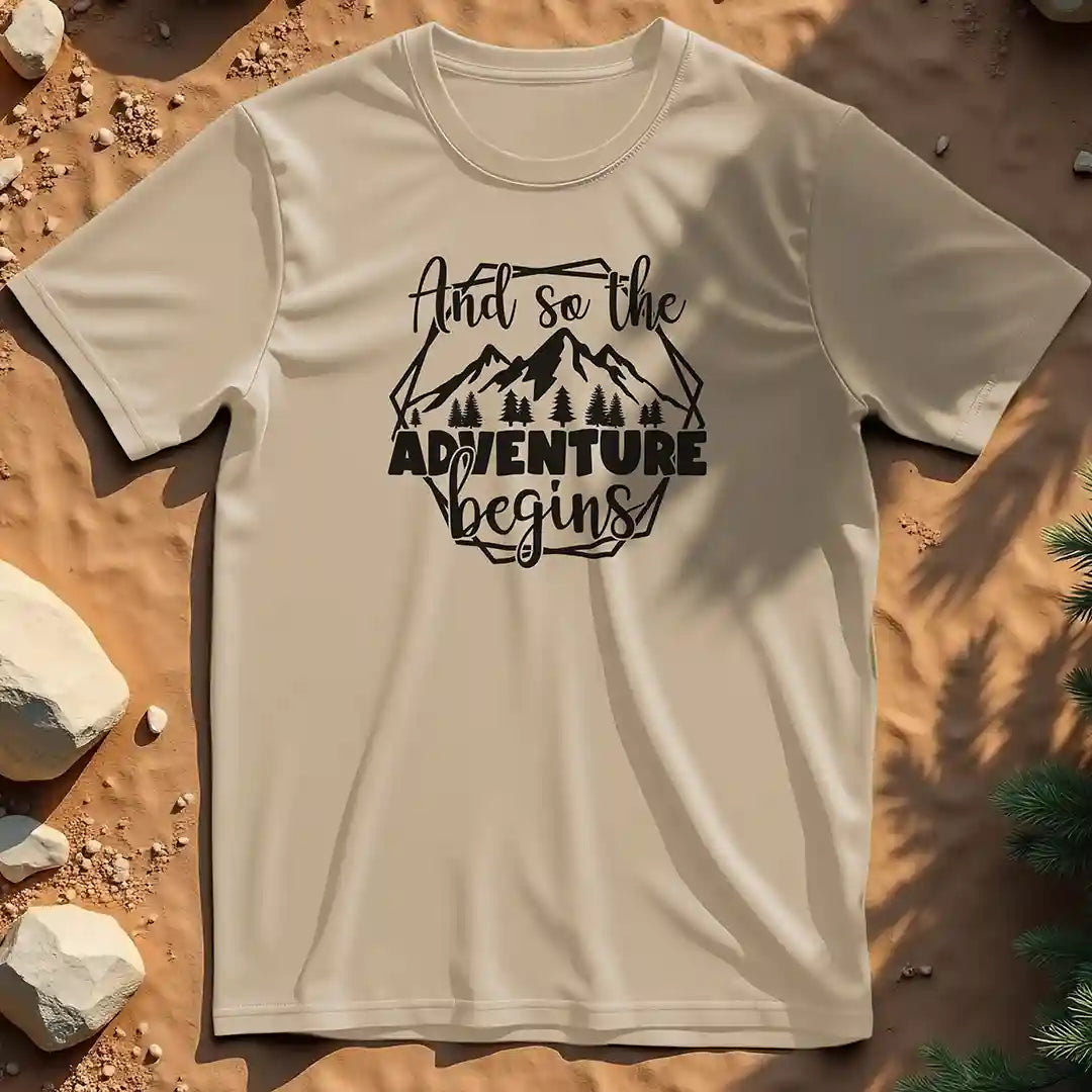 And So the Adventure Begins t-shirt