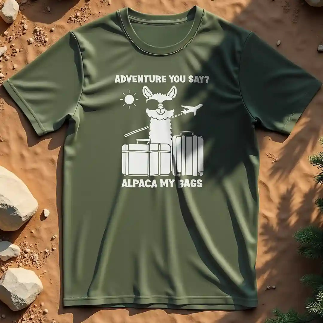 Alpaca My Bags t-shirt
