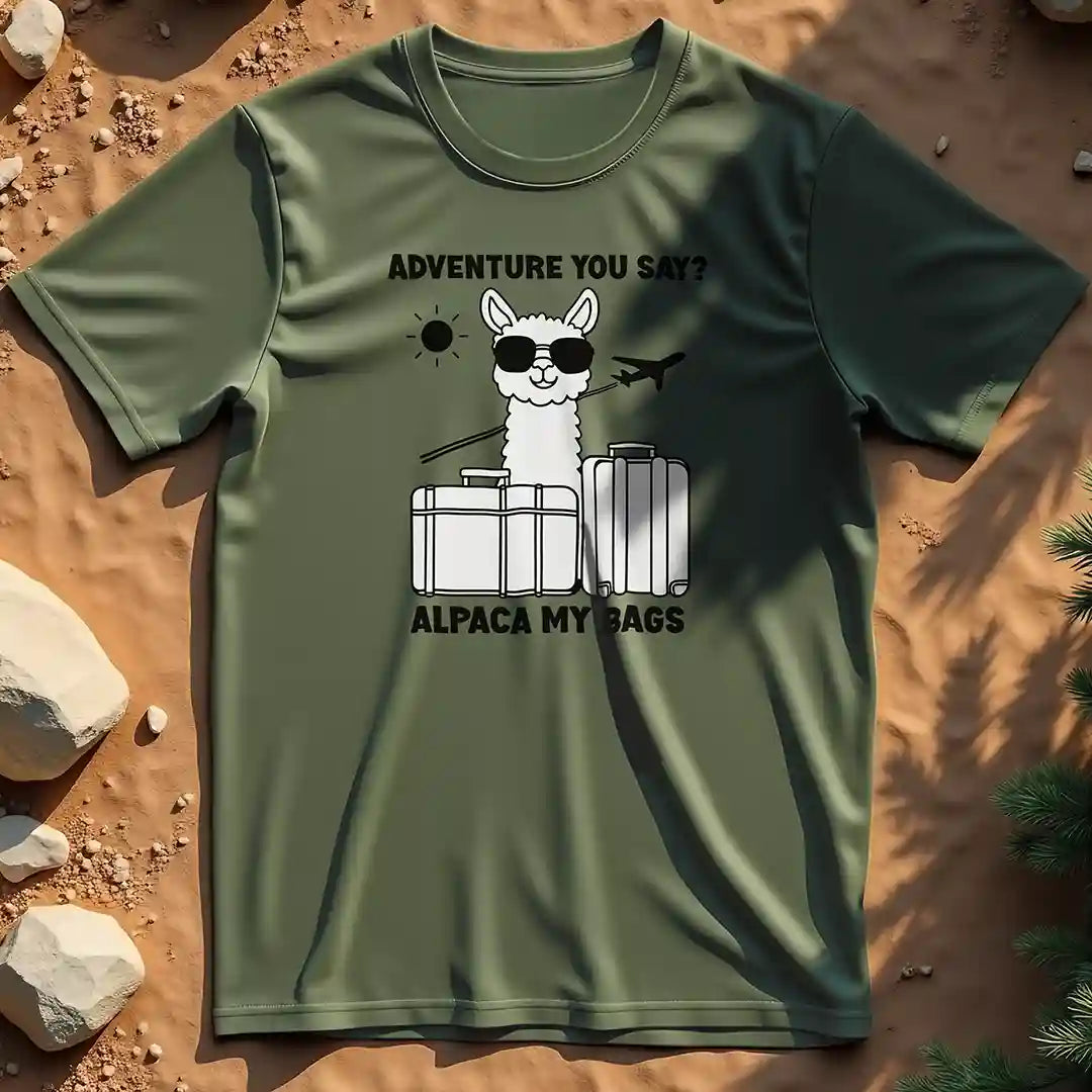 Alpaca My Bags t-shirt