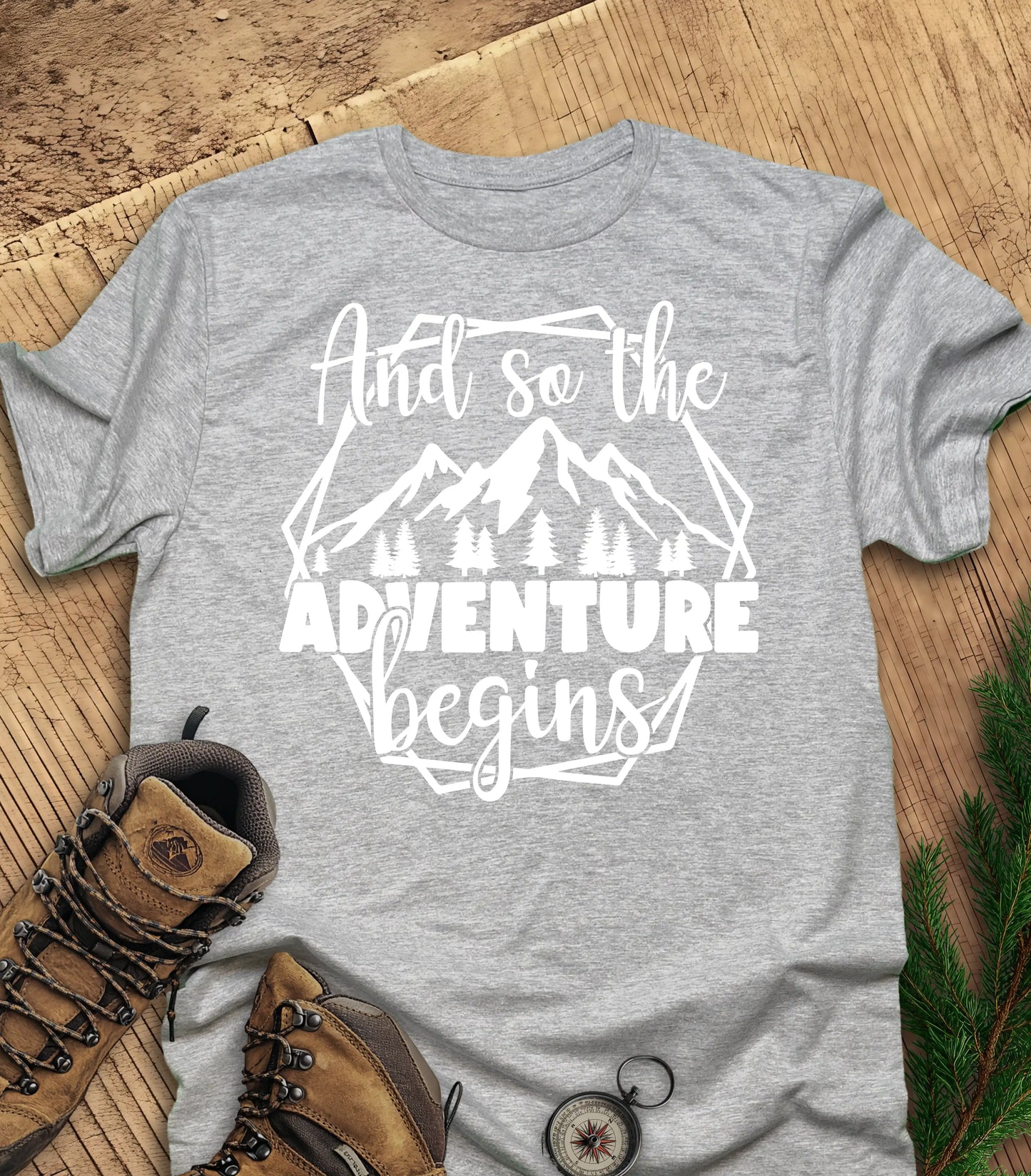 And So the Adventure Begins t-shirt