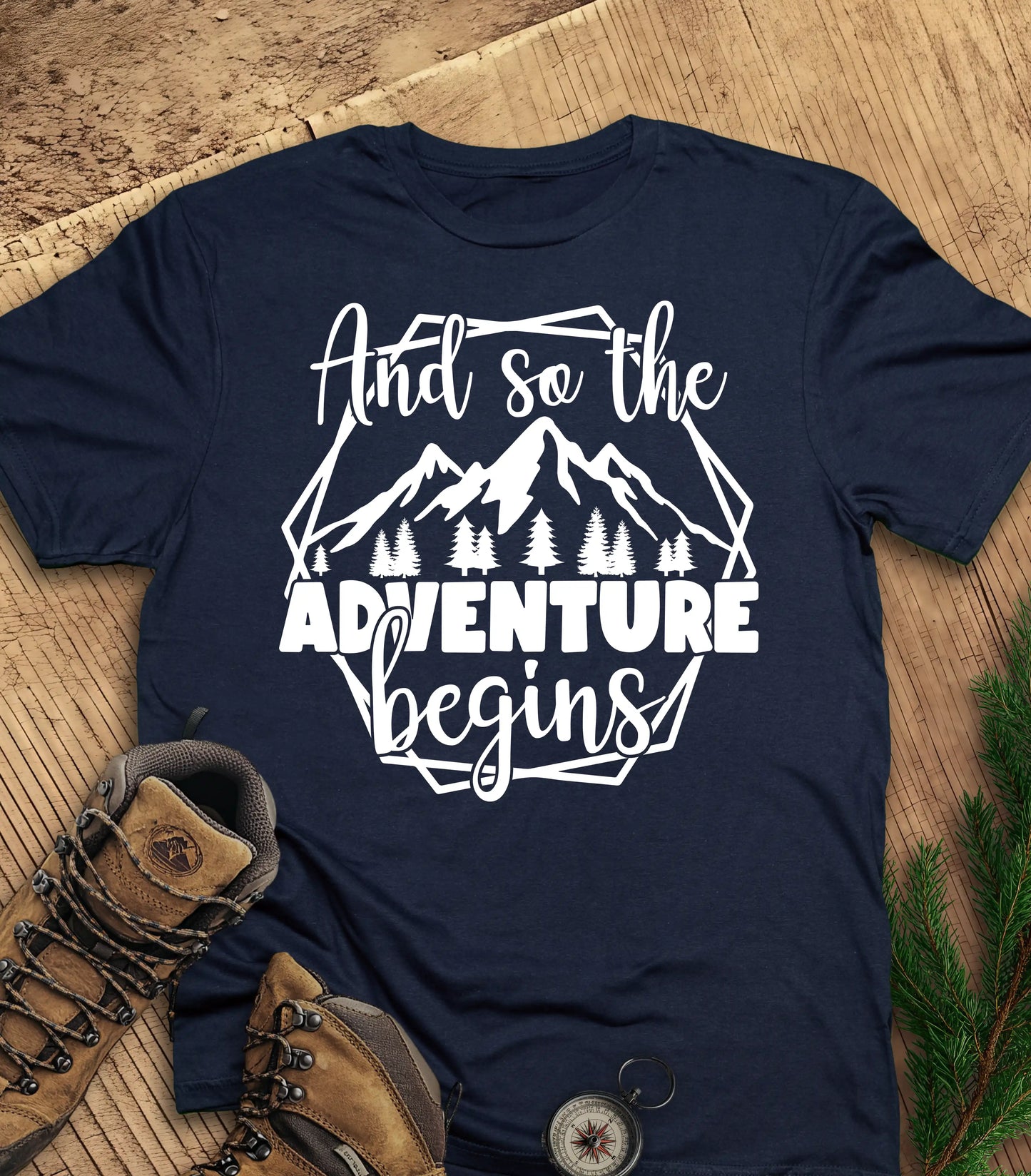 And So the Adventure Begins t-shirt