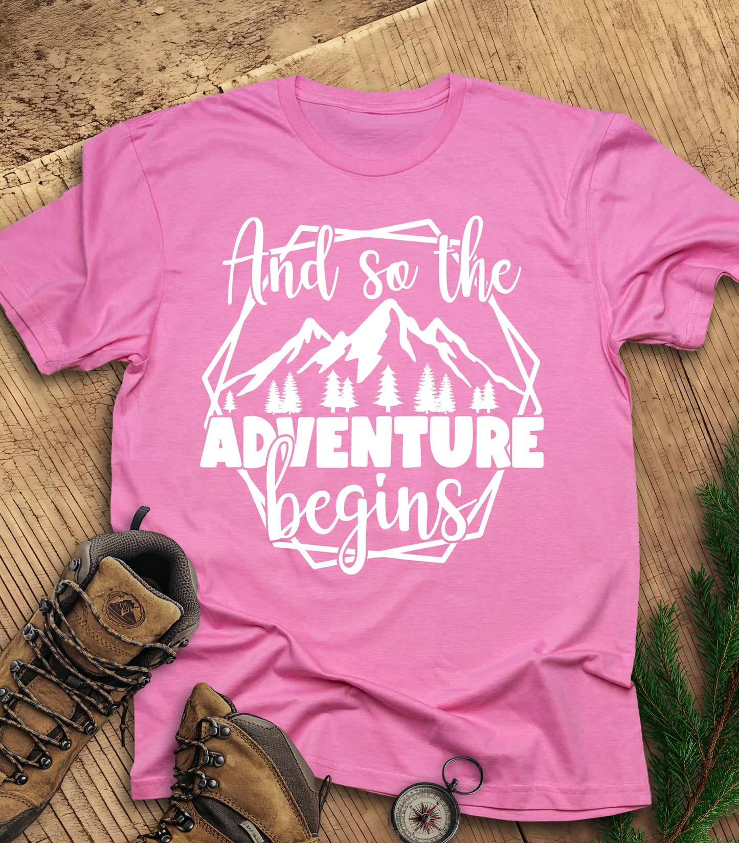 And So the Adventure Begins t-shirt