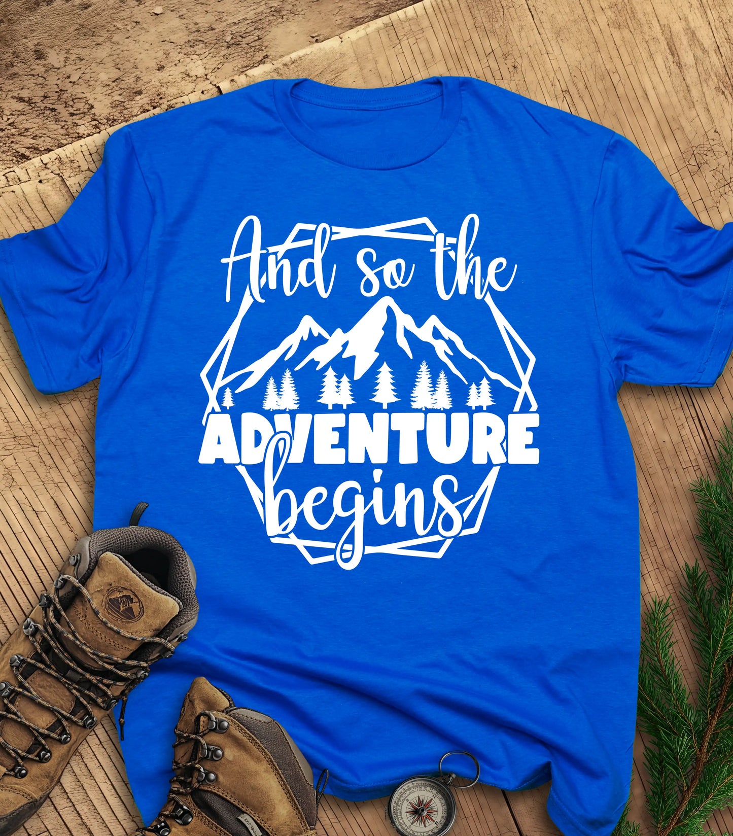 And So the Adventure Begins t-shirt
