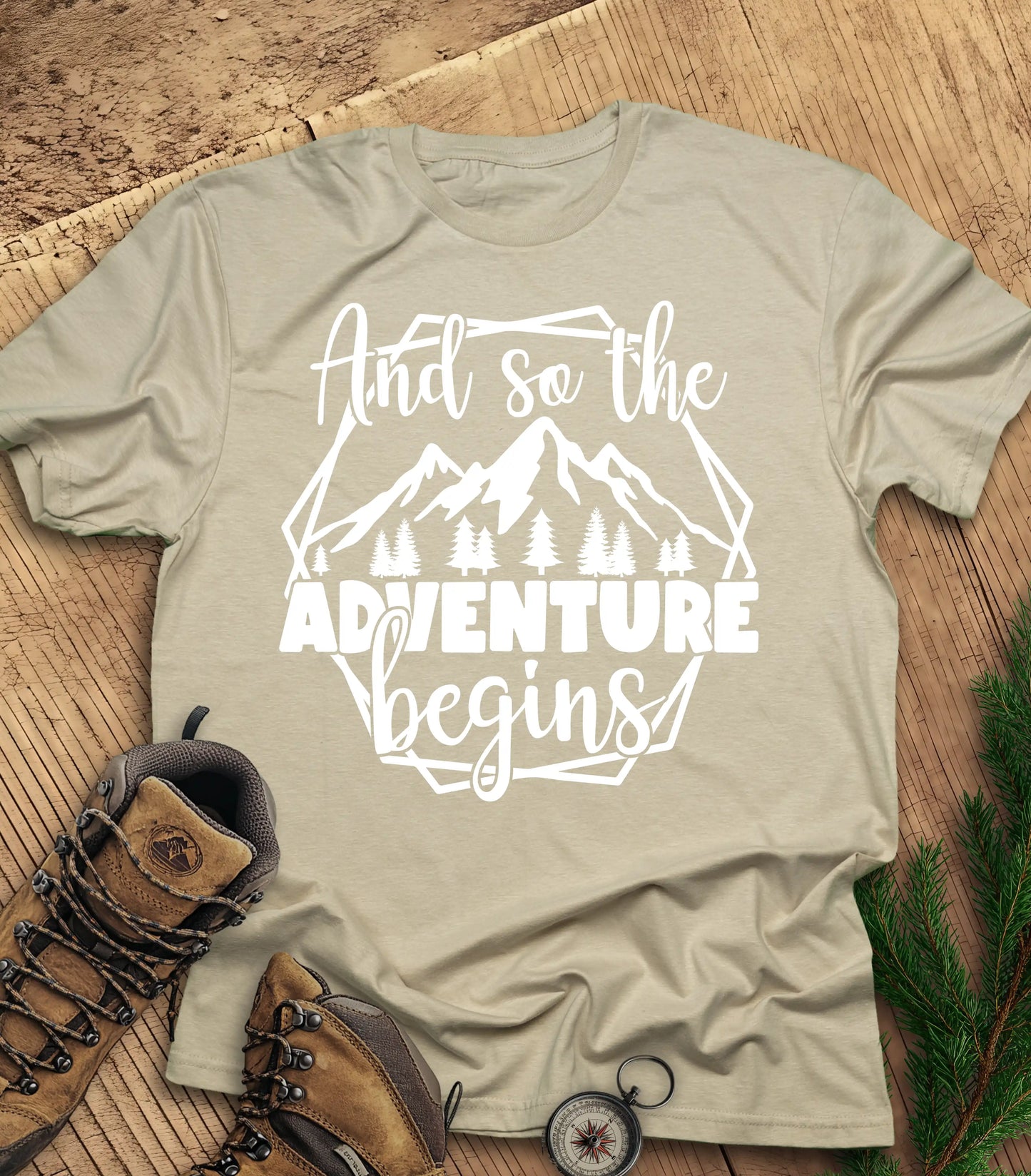 And So the Adventure Begins t-shirt